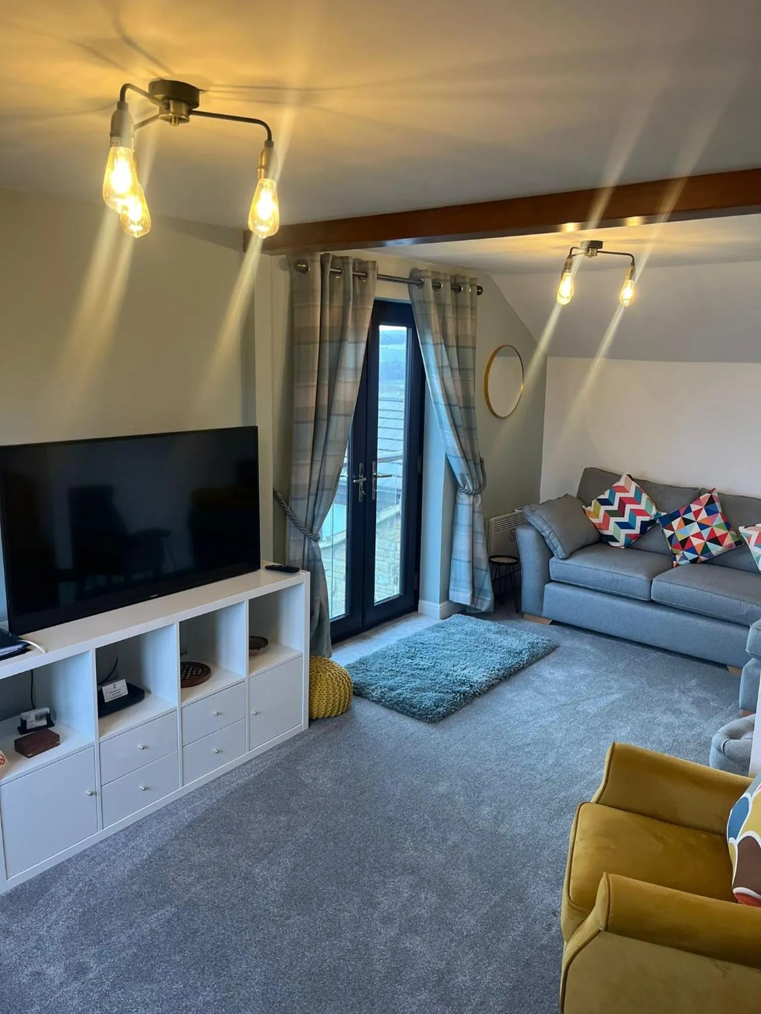 Living room in Oaklodge House
