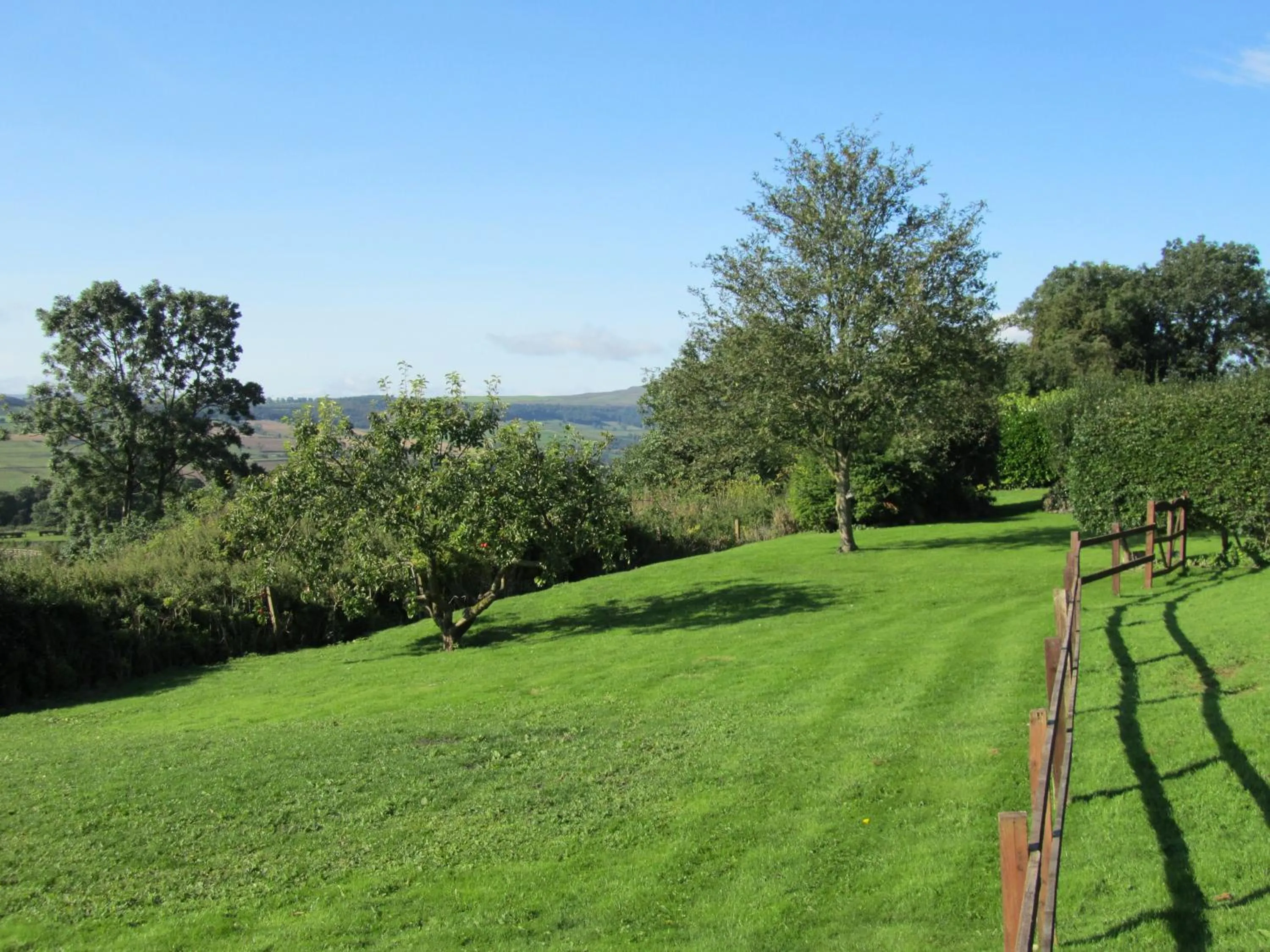 Garden view in Oaklodge House