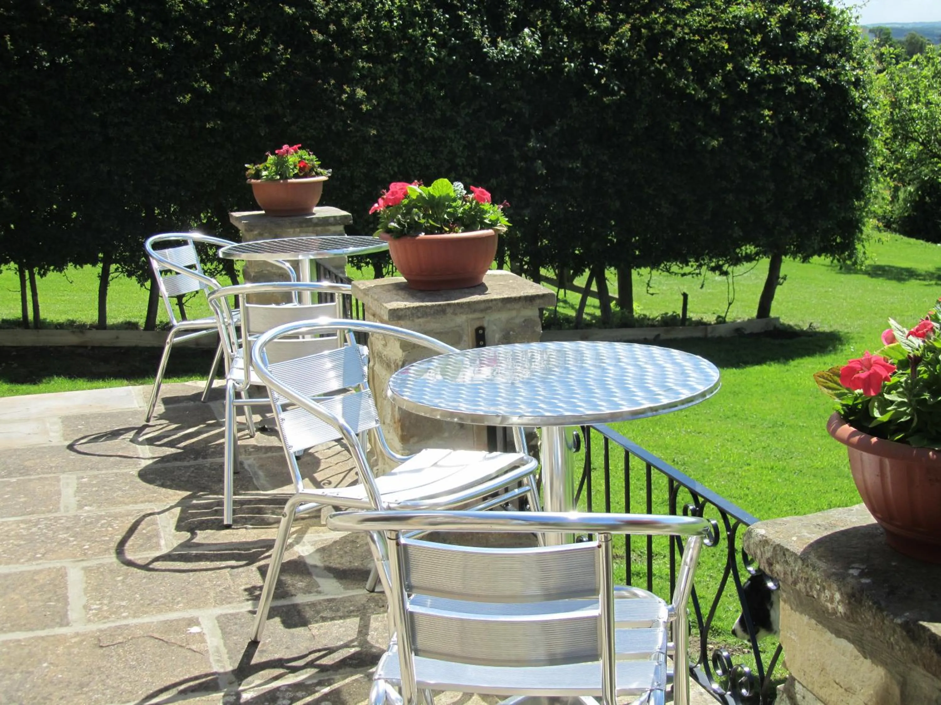 Garden view in Oaklodge House
