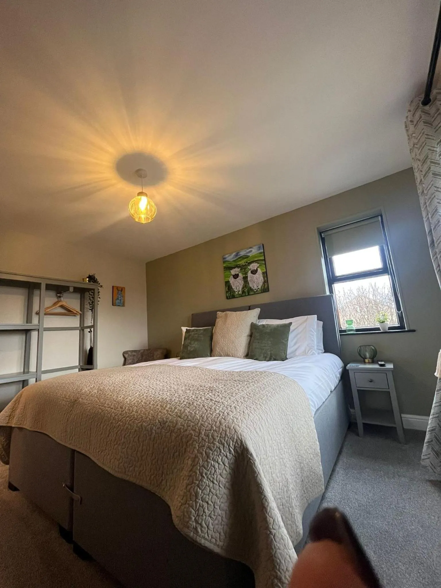 Bedroom, Bed in Oaklodge House