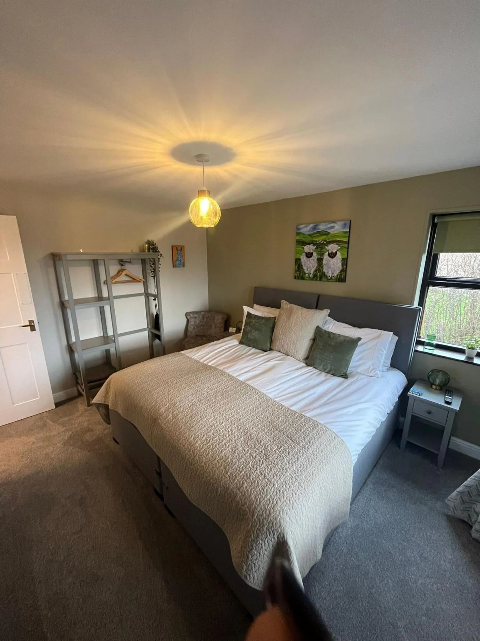 Bedroom, Bed in Oaklodge House