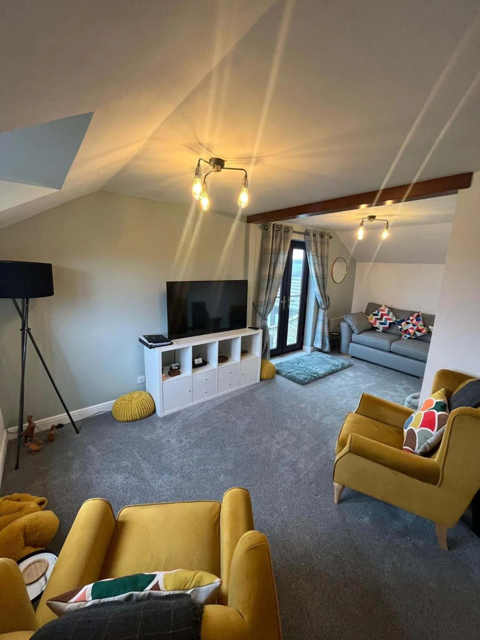 Living room in Oaklodge House