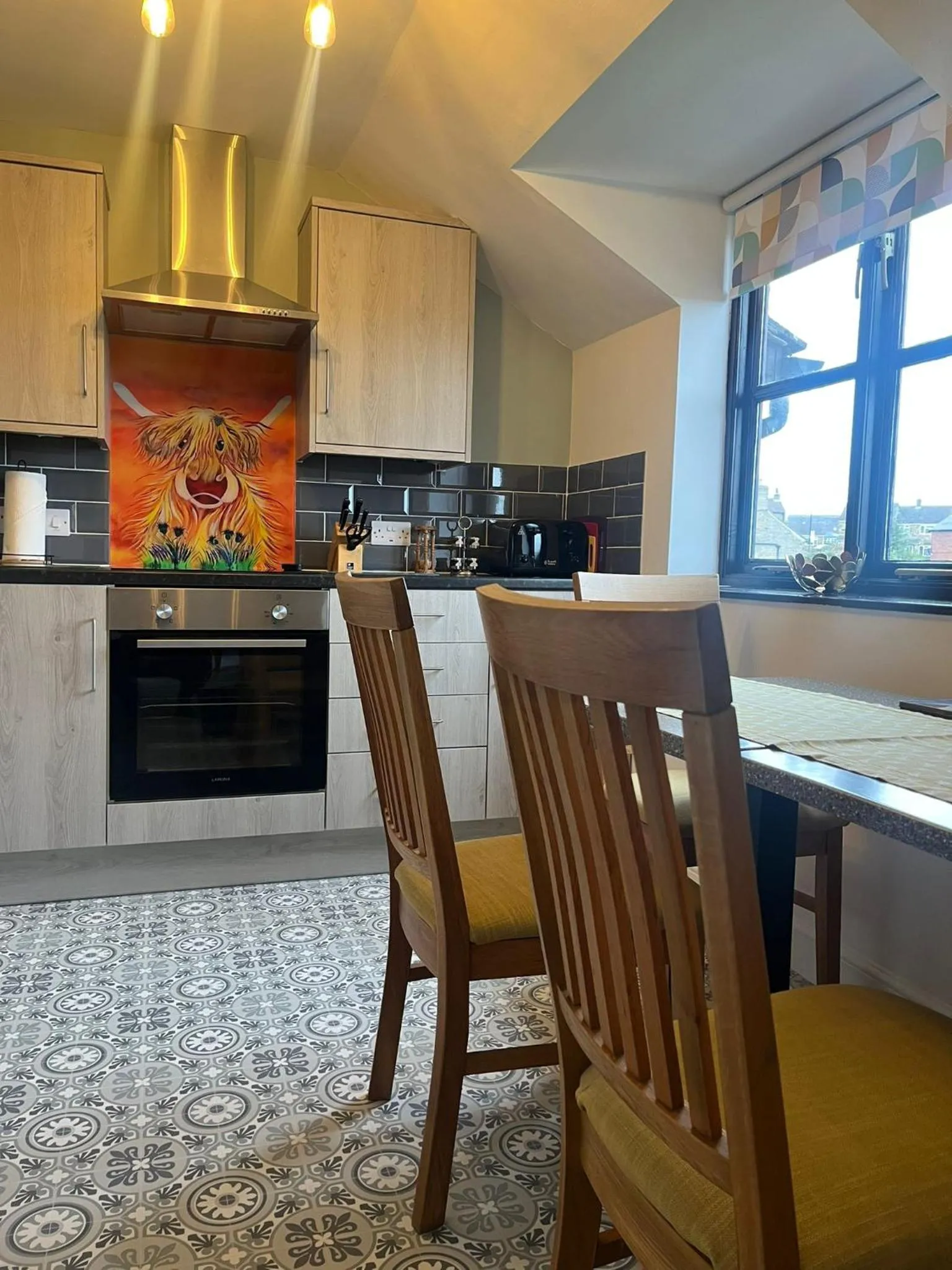 Dining area in Oaklodge House
