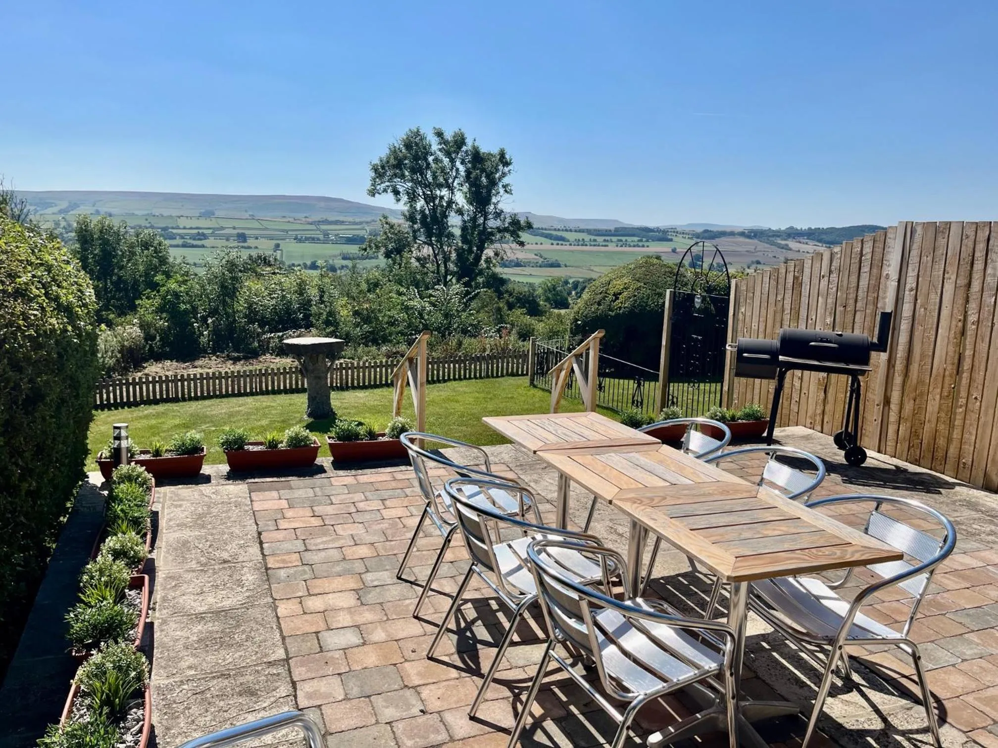 Patio in Oaklodge House