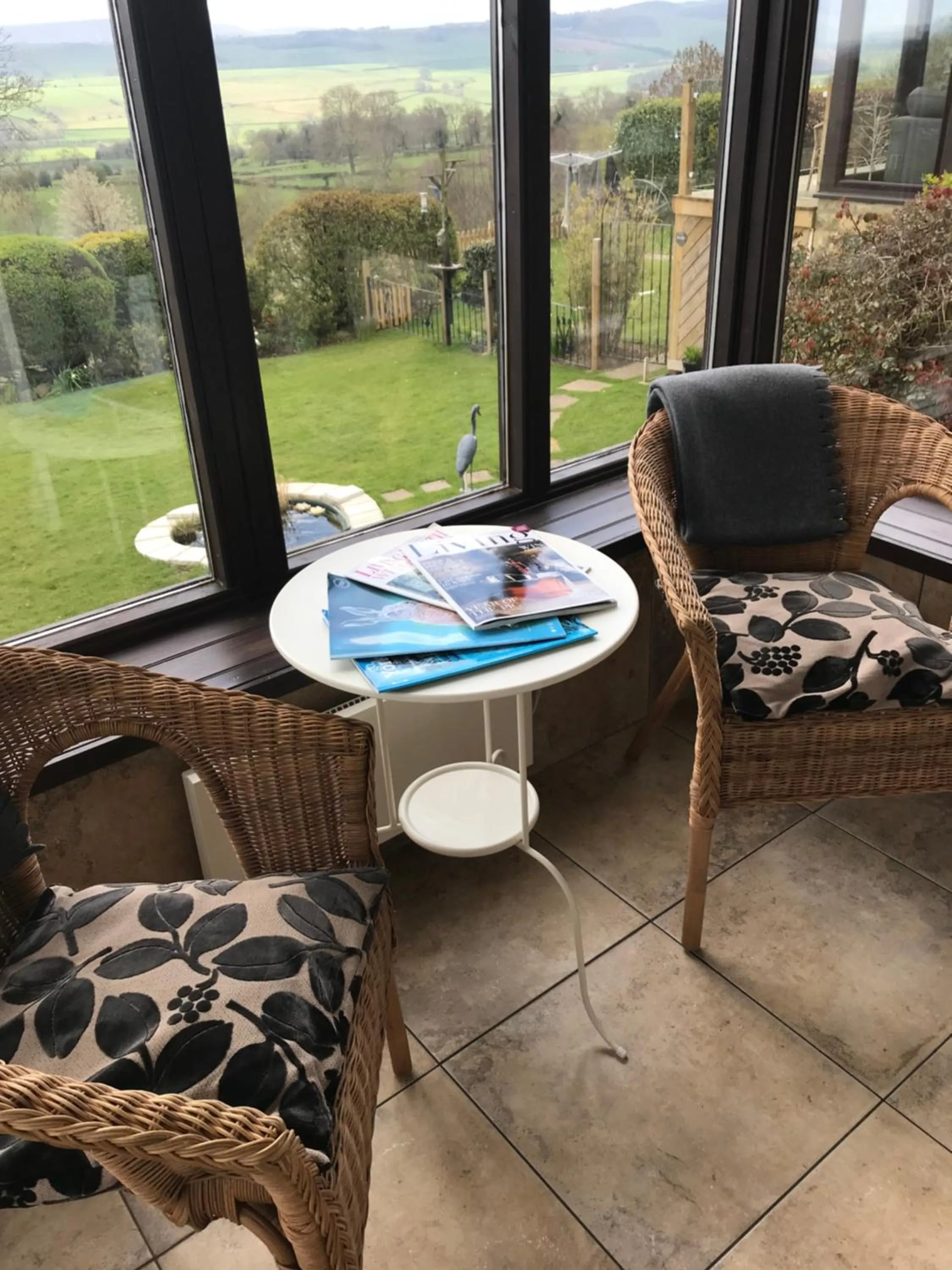 Garden view in Oaklodge House