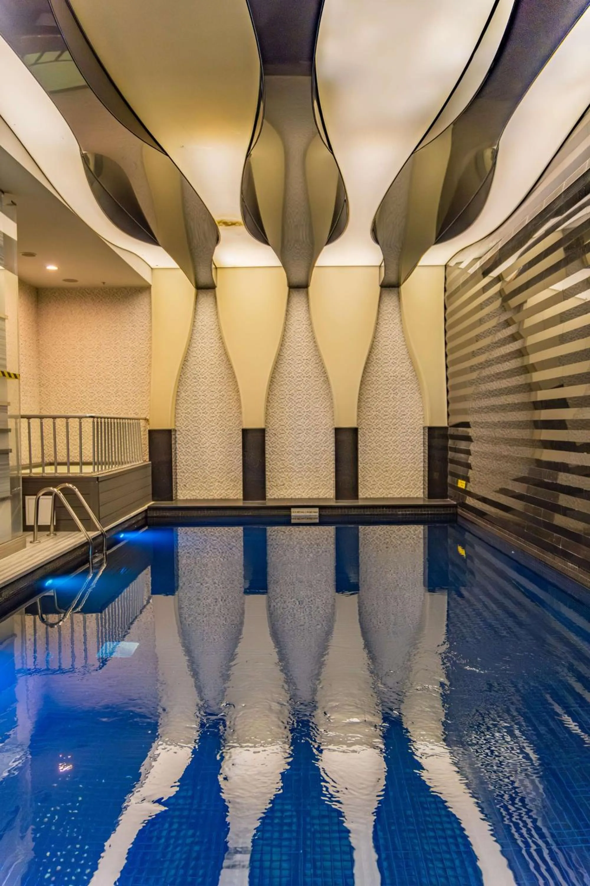 Pool view in Radisson Blu Hotel Istanbul Pera