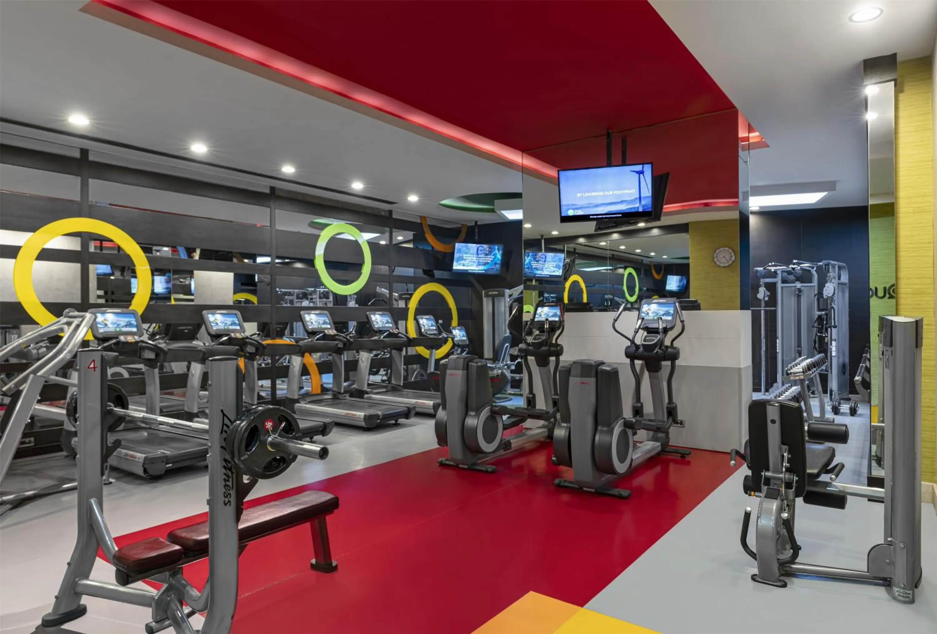 Fitness centre/facilities in Radisson Blu Hotel Istanbul Pera