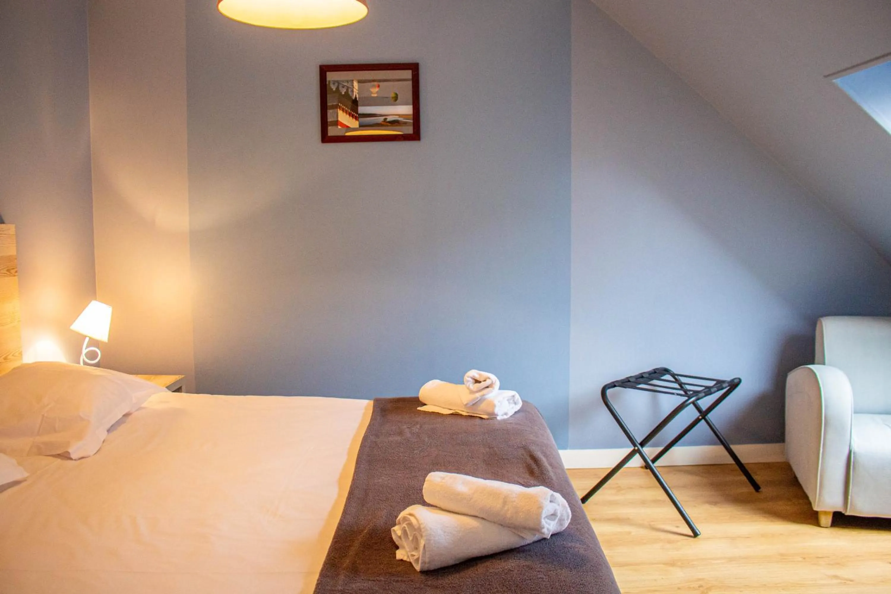 Bed in Hotel du Port et des Bains