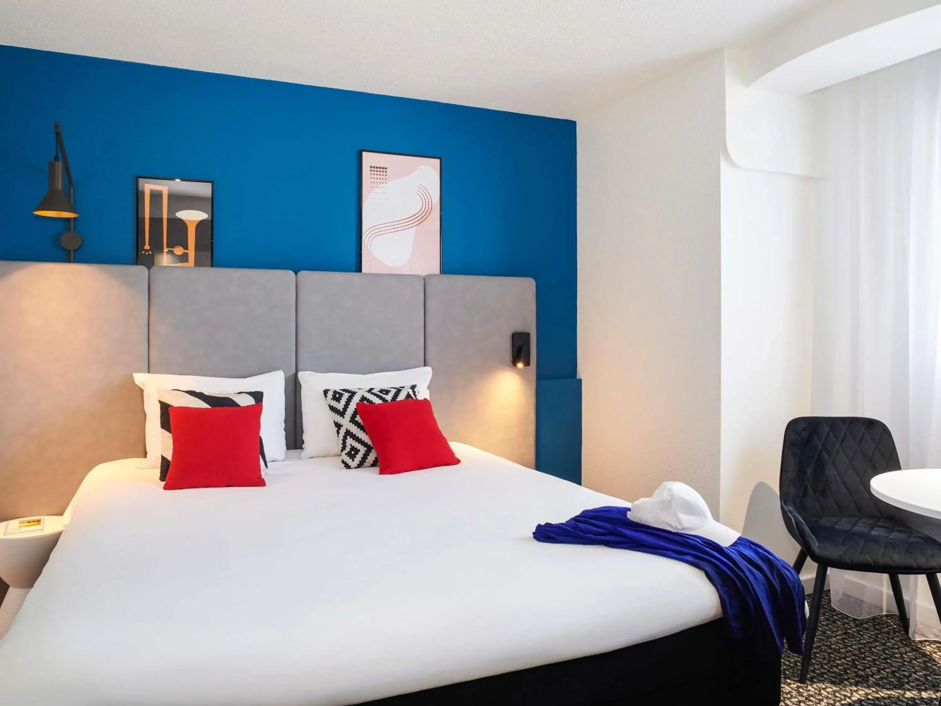Bedroom, Bed in ibis Saint-Nazaire - Trignac Bedroom, Bed in ibis Saint-Nazaire - Trignac
