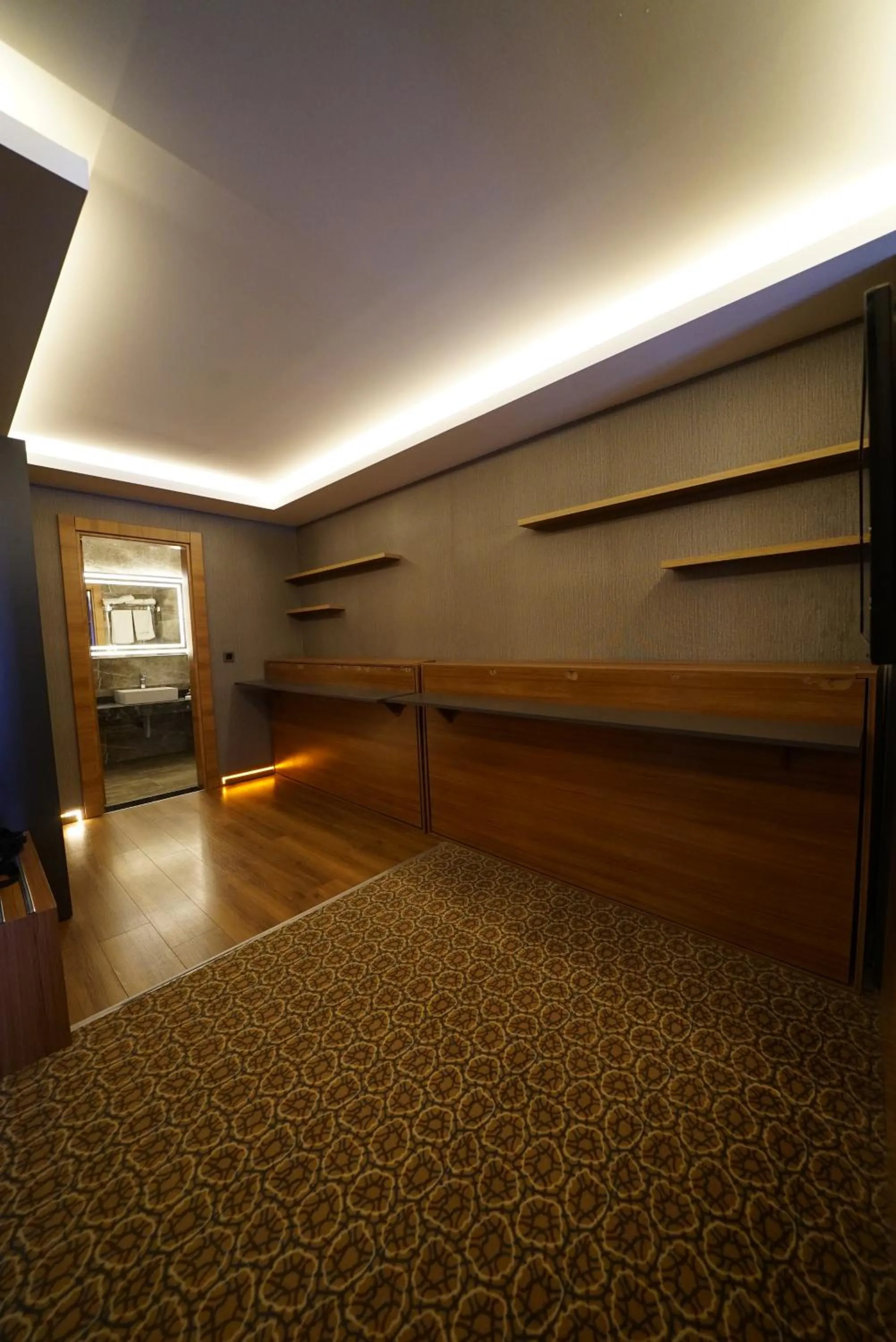 Bed in Green Prusa Hotel