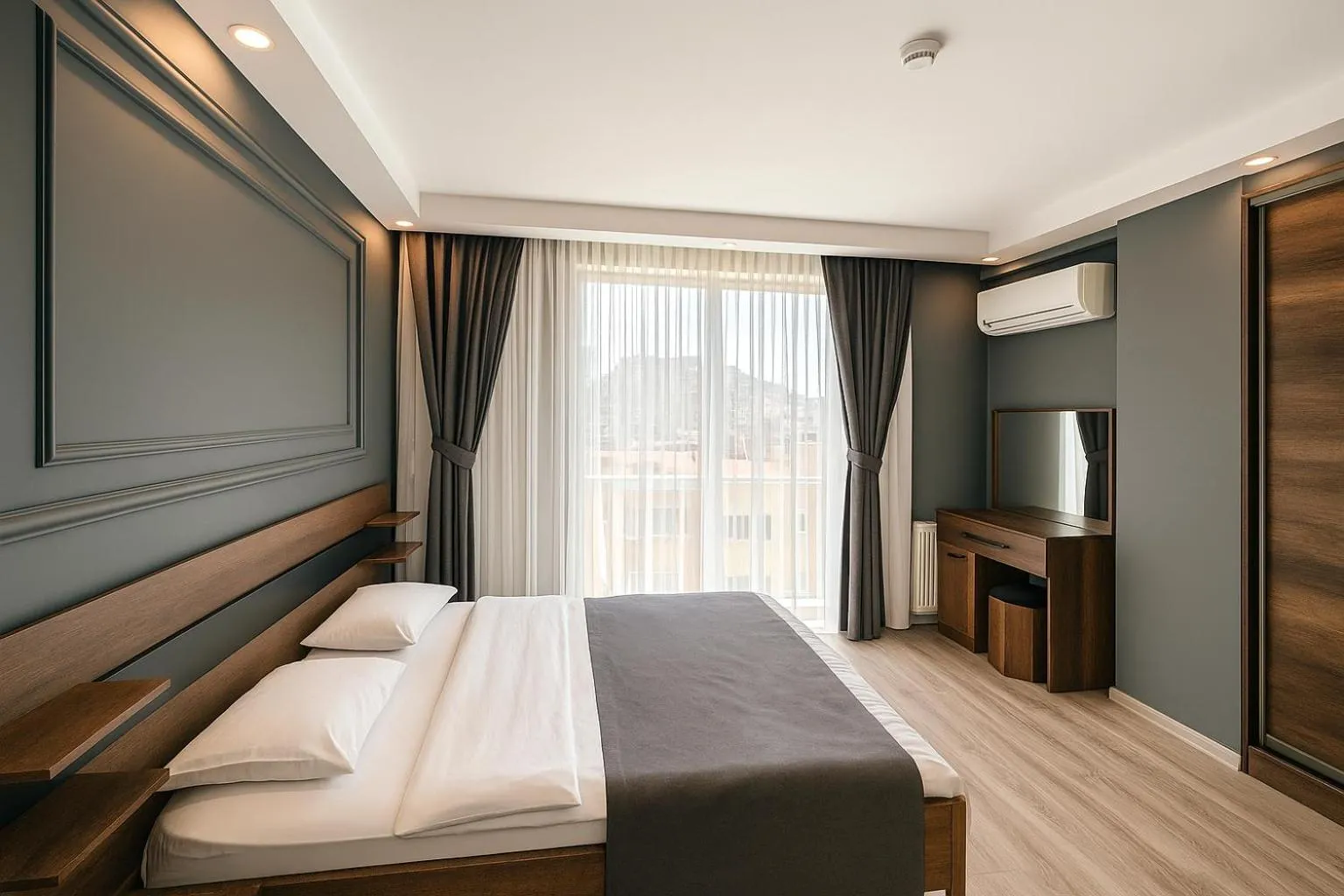 Bed in On4 Rooms & Suites