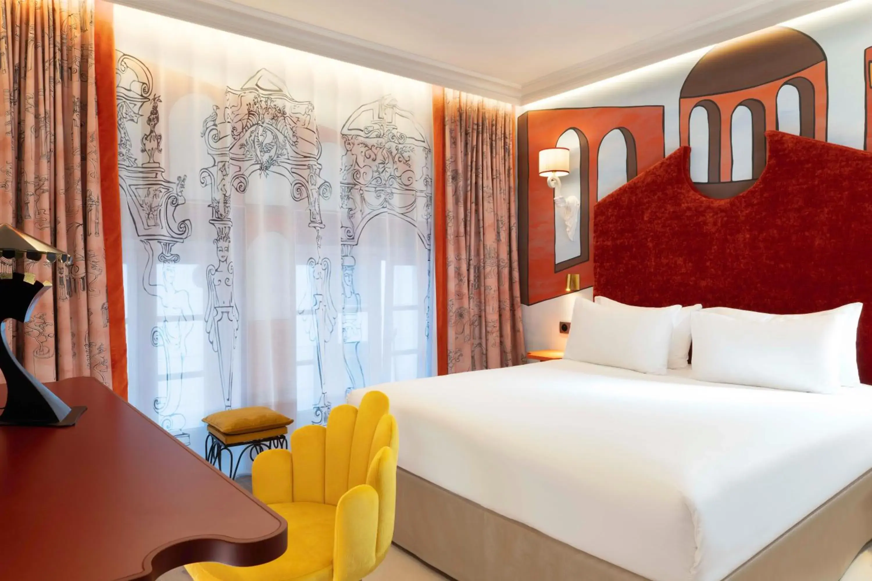 Bedroom, Bed in Hôtel Le Magnifique Ex Hôtel Le M Bedroom, Bed in Hôtel Le Magnifique Ex Hôtel Le M