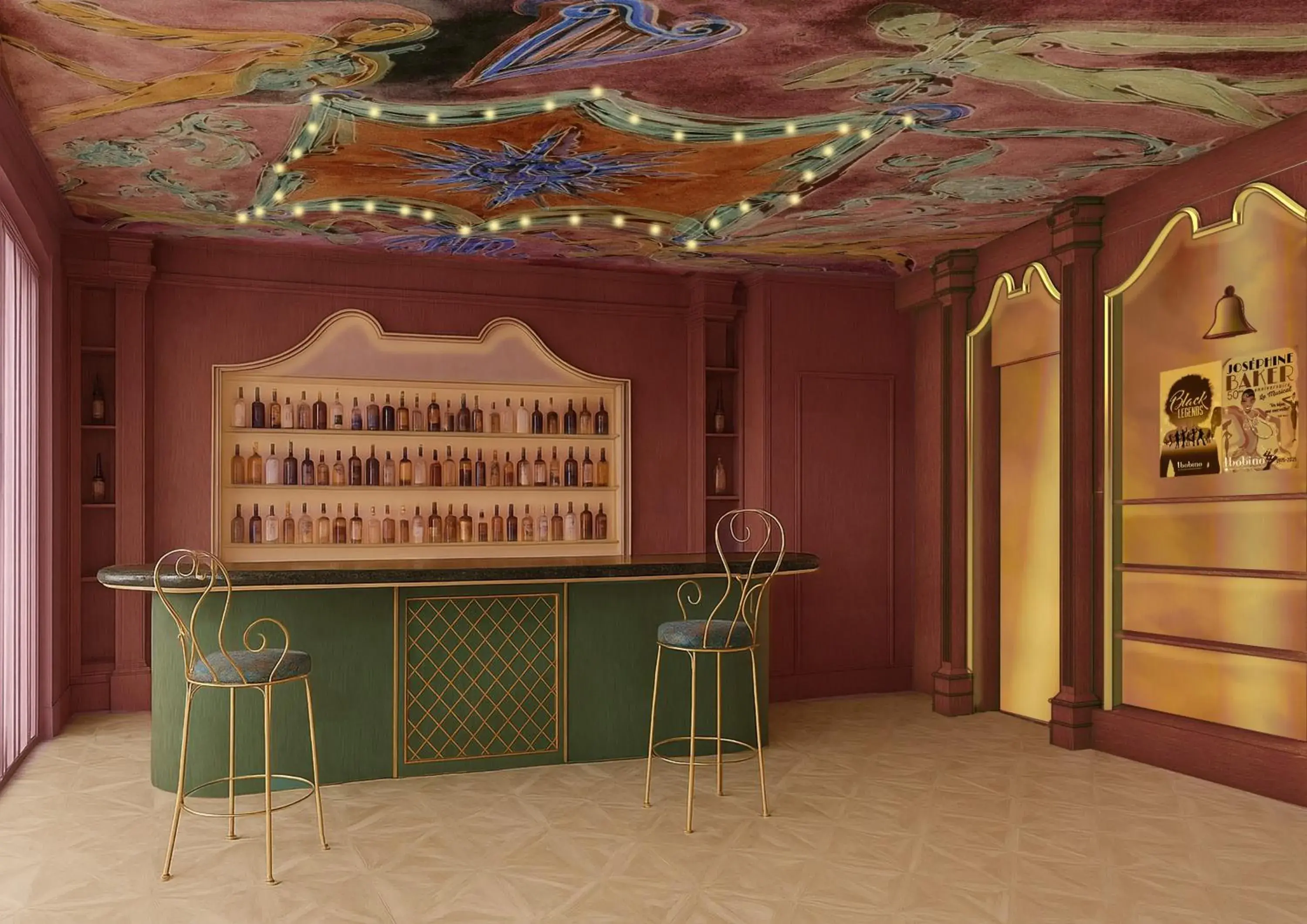 Lounge or bar in Hôtel Le Magnifique Ex Hôtel Le M Lounge or bar in Hôtel Le Magnifique Ex Hôtel Le M