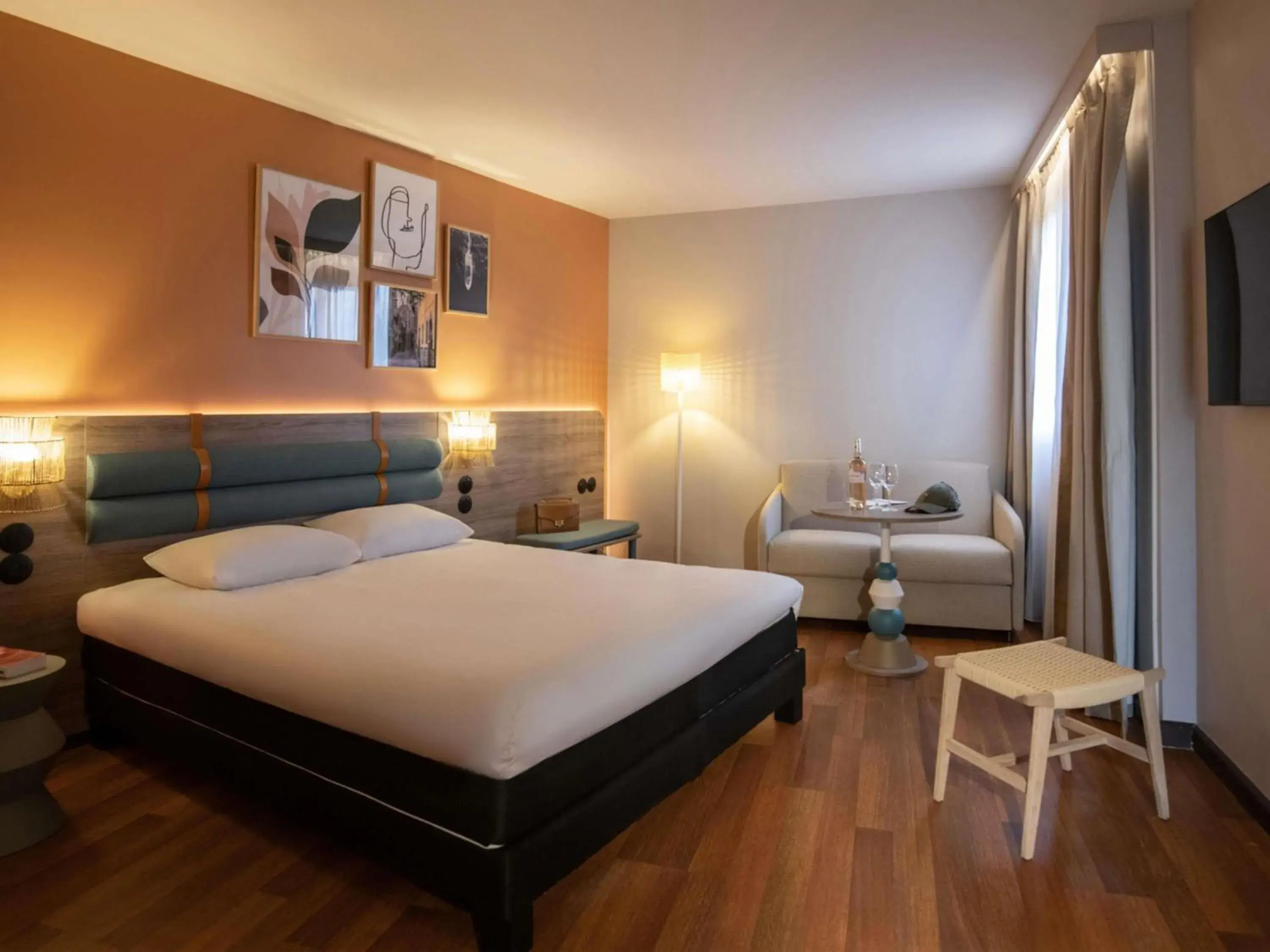 Bedroom, Bed in ibis Golfe de Saint-Tropez Bedroom, Bed in ibis Golfe de Saint-Tropez