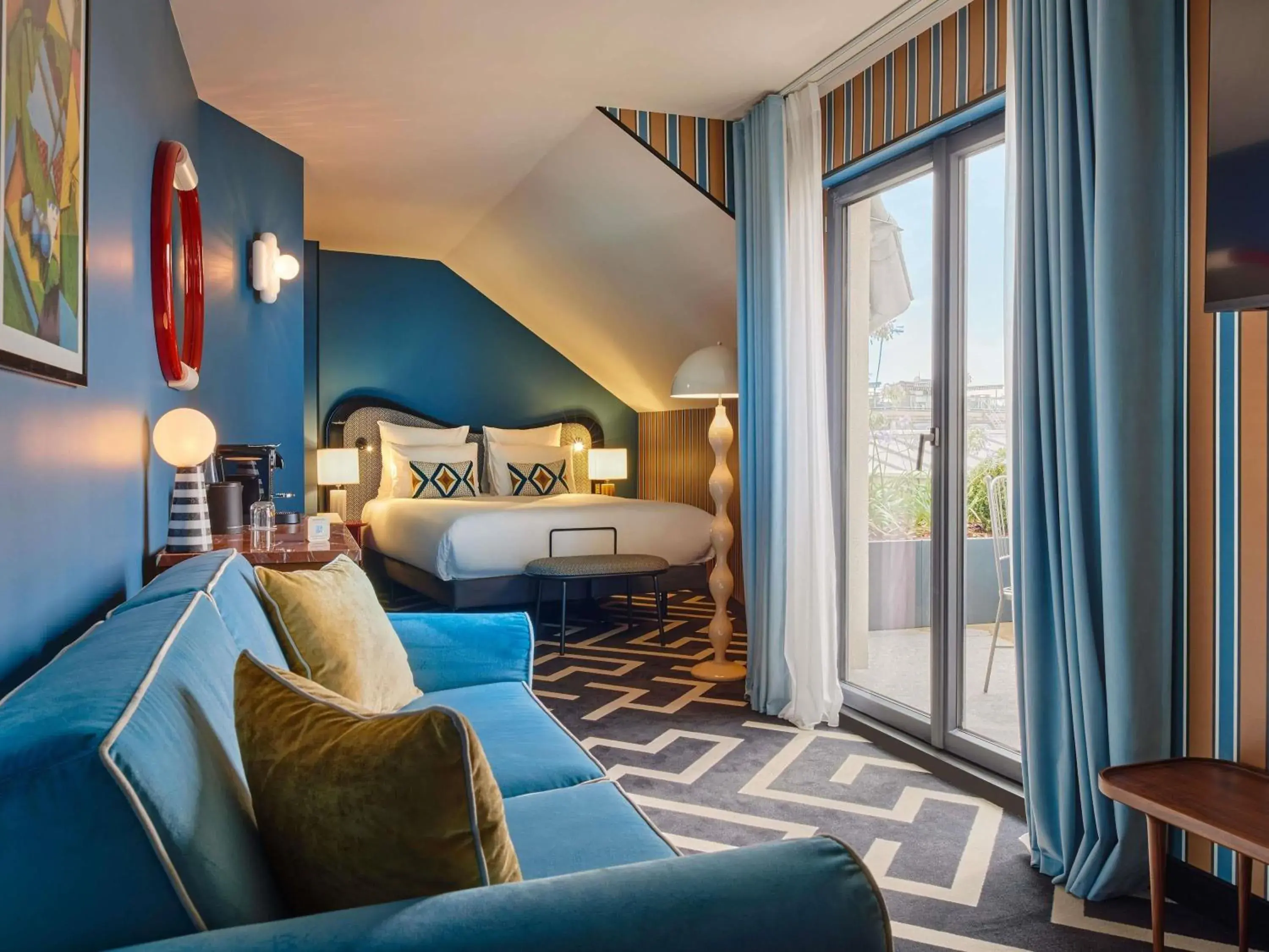 Bedroom, Bed in Mercure Paris Butte Montmartre Basilique Bedroom, Bed in Mercure Paris Butte Montmartre Basilique