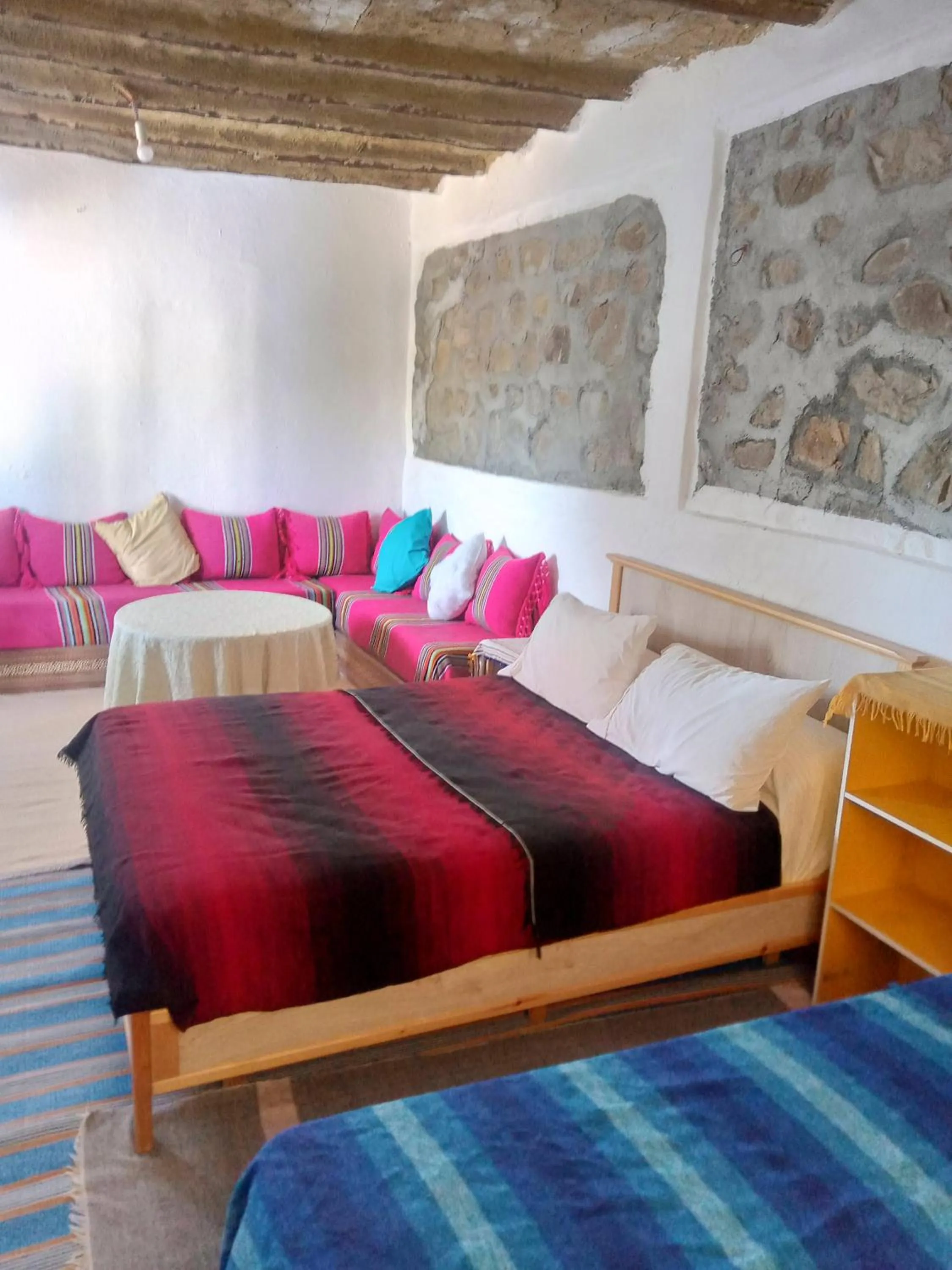 Bed in Gîte El houmar