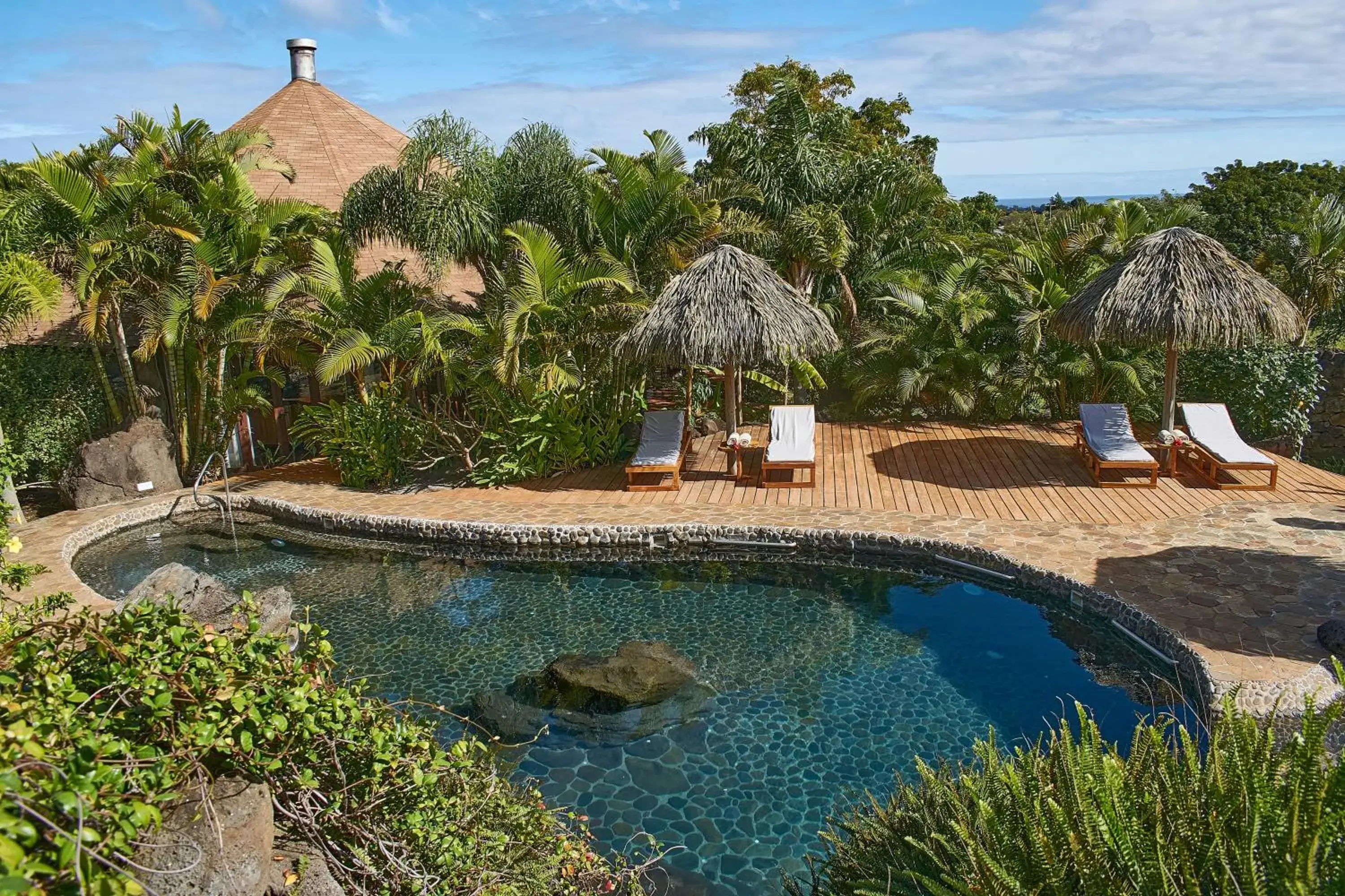 Swimming pool in Hotel Hare Uta Swimming pool in Hotel Hare Uta