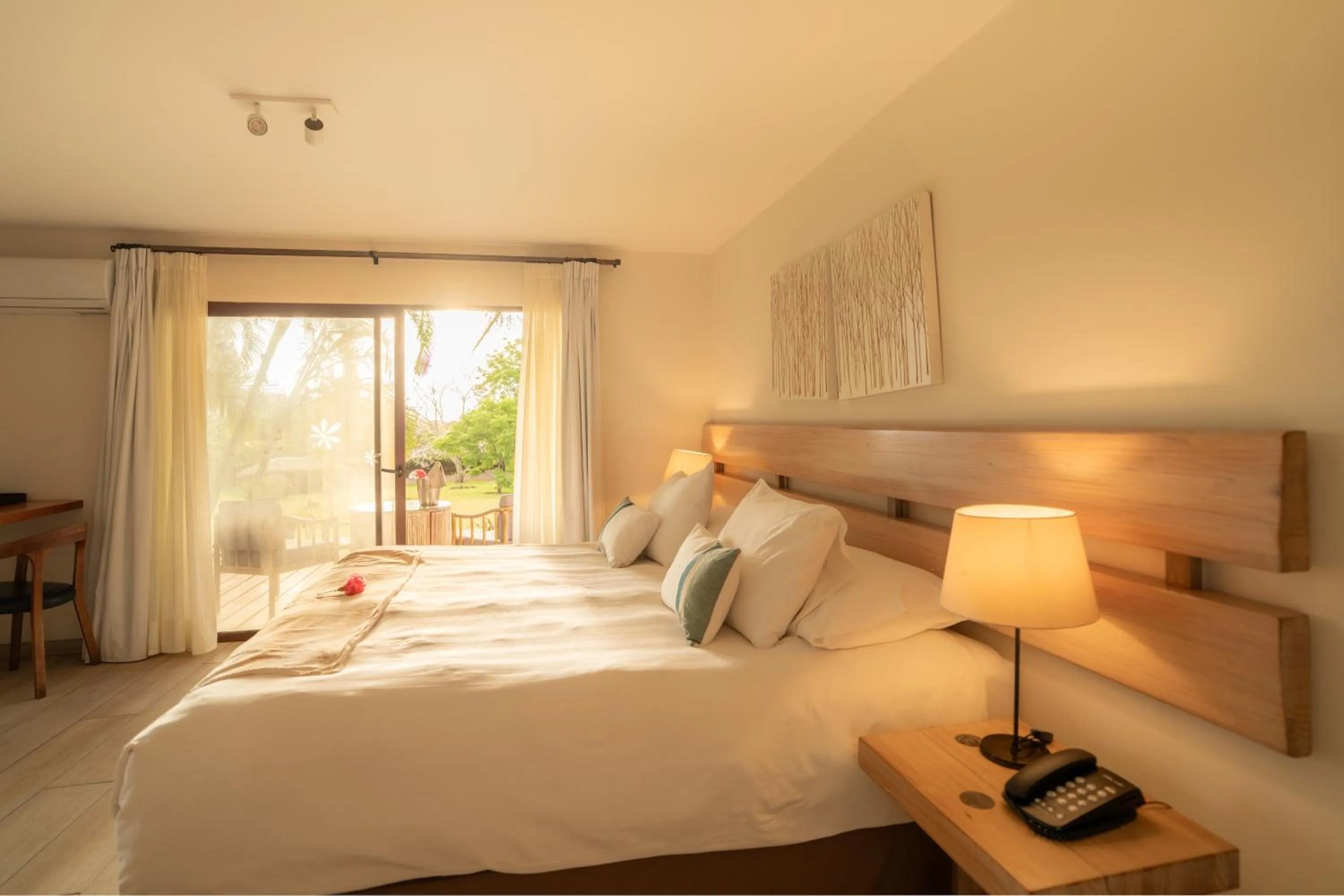 Bed in Hotel Hare Uta