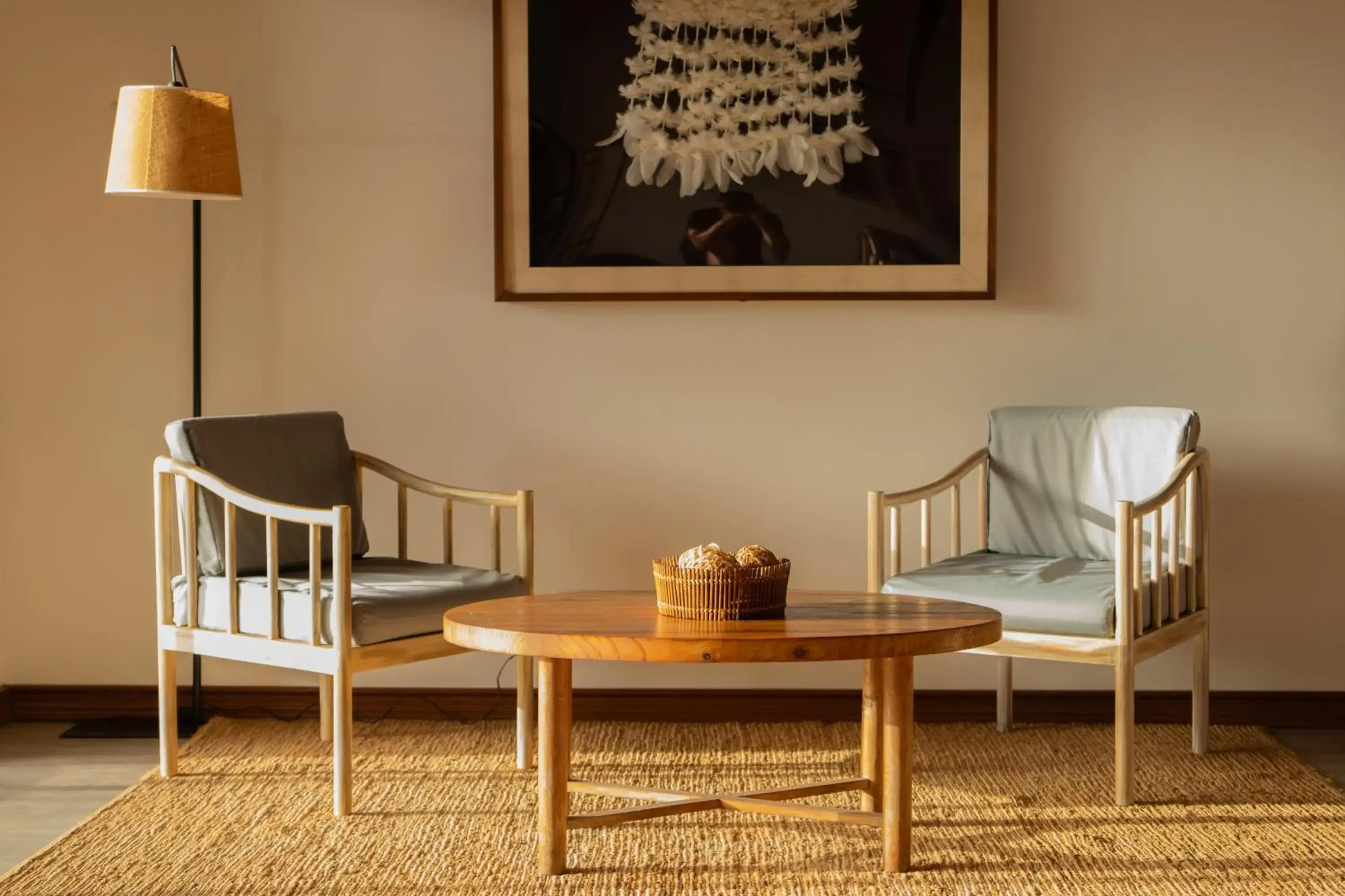 Living room in Hotel Hare Uta Living room in Hotel Hare Uta