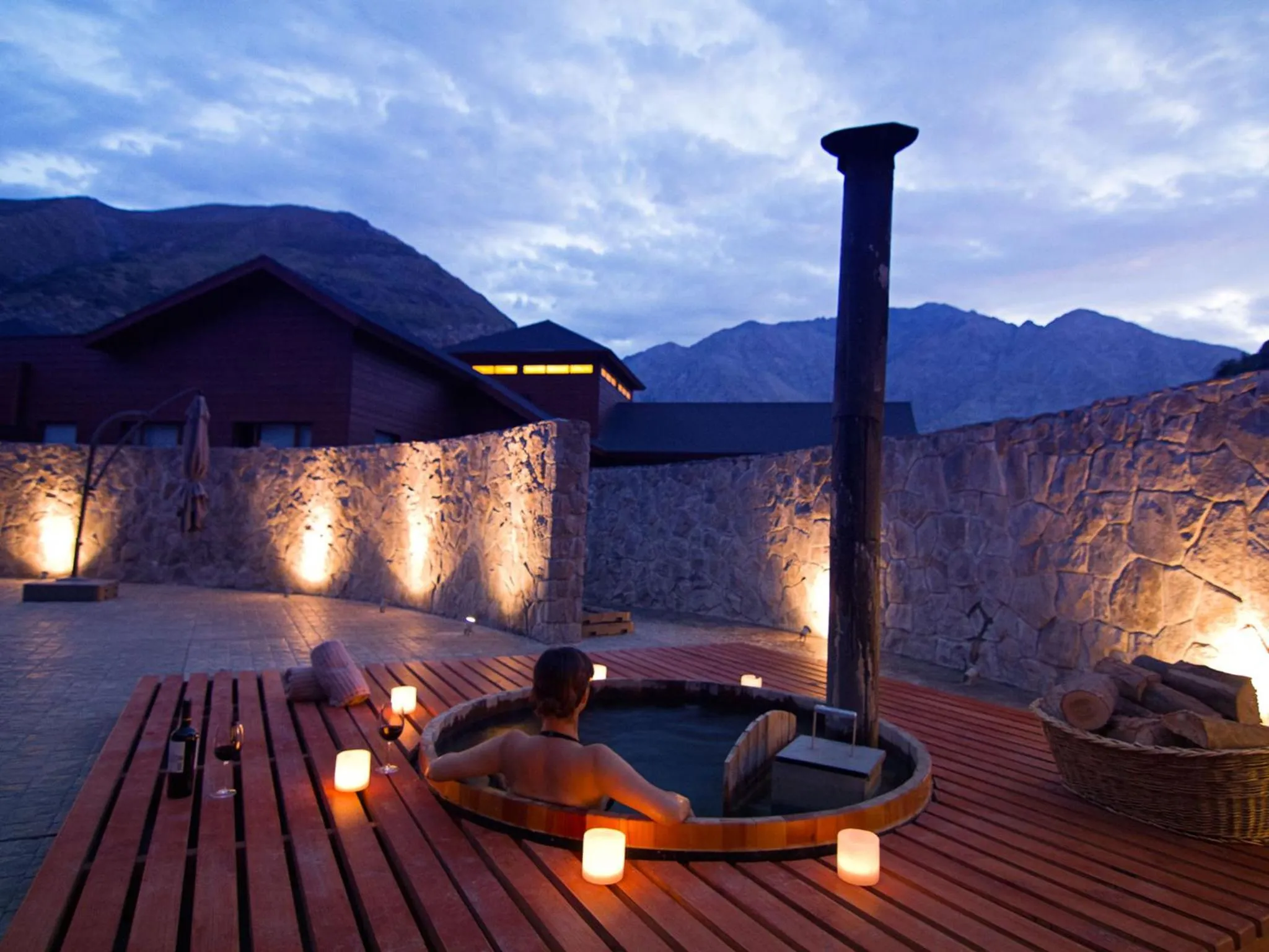 Hot Tub in NOI Puma Lodge