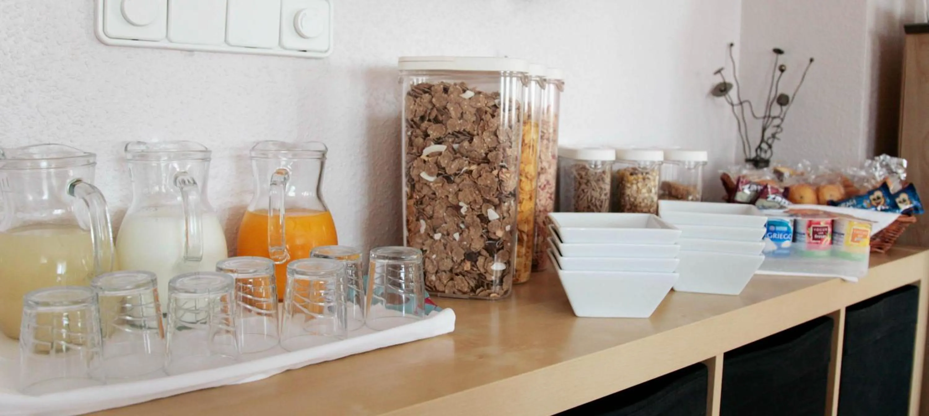 Continental breakfast in Casa Lanjaron