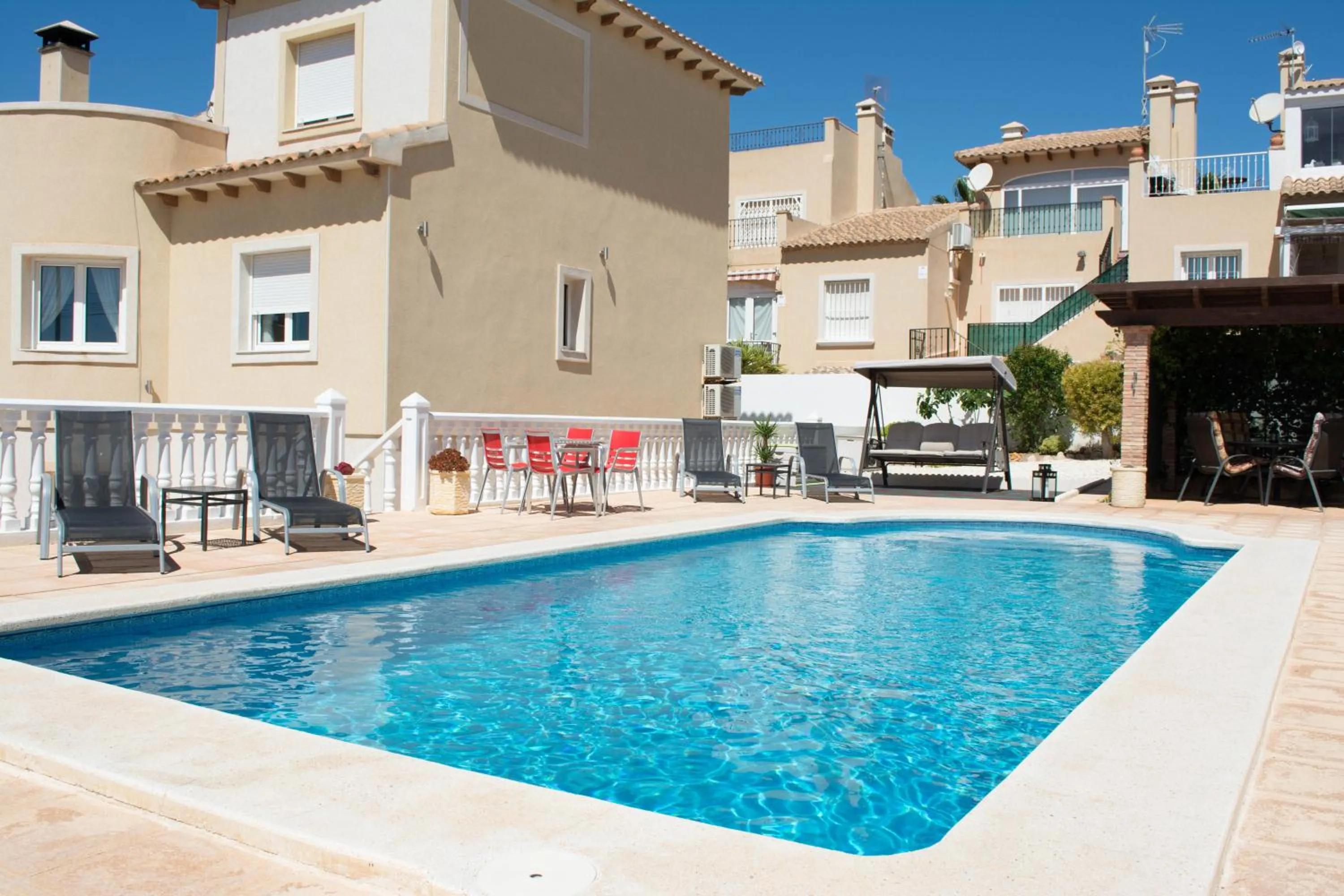 Swimming pool in Casa Lanjaron