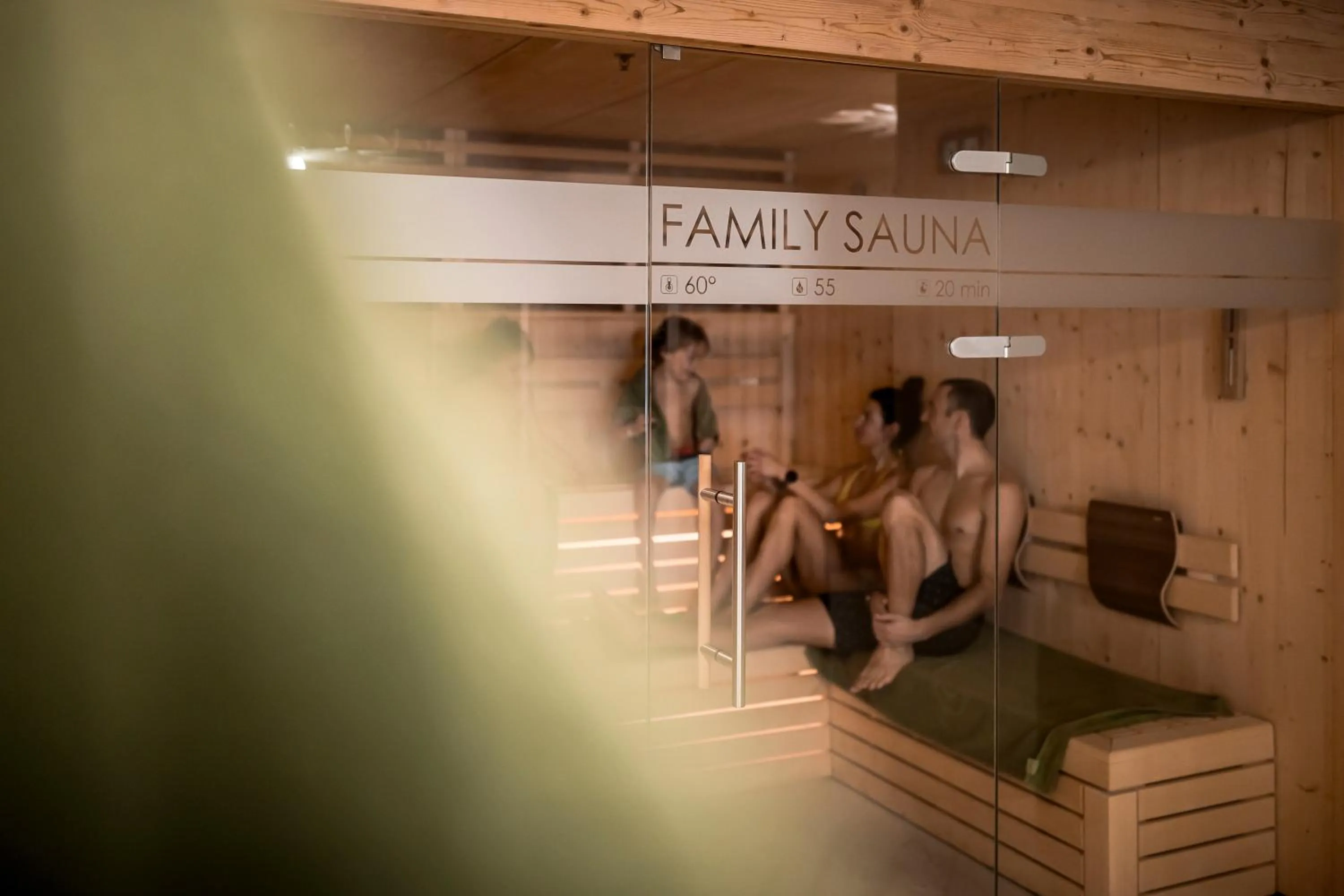 Sauna in Hotel Alpenhof