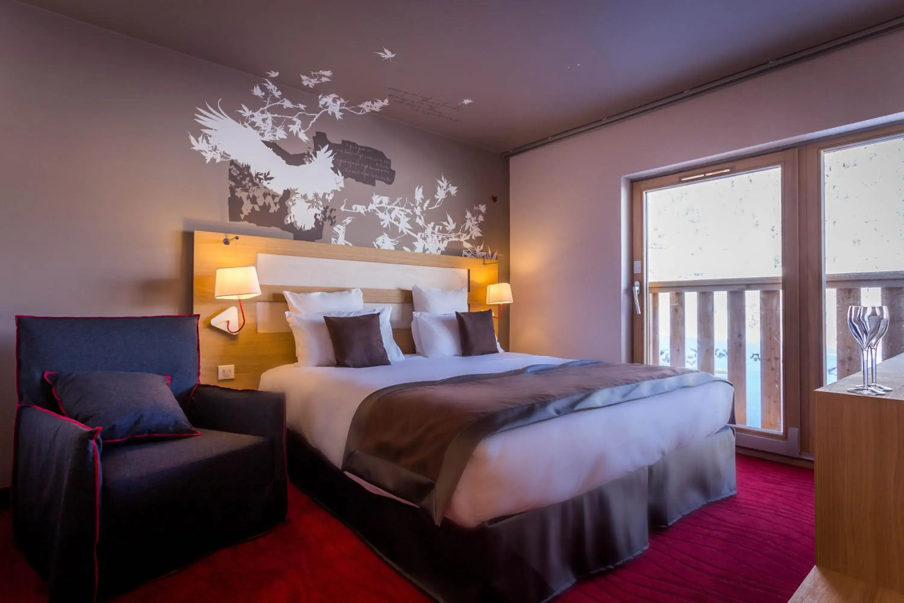 Superior Double Room in Le Grand Aigle Hotel & Spa**** Superior Double Room in Le Grand Aigle Hotel & Spa****