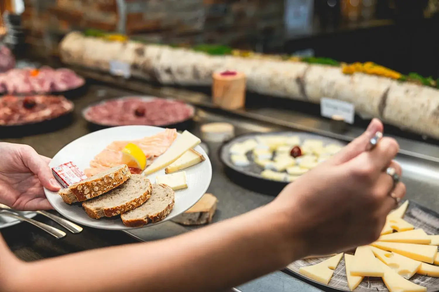 Breakfast in Le Grand Aigle Hotel & Spa**** Breakfast in Le Grand Aigle Hotel & Spa****