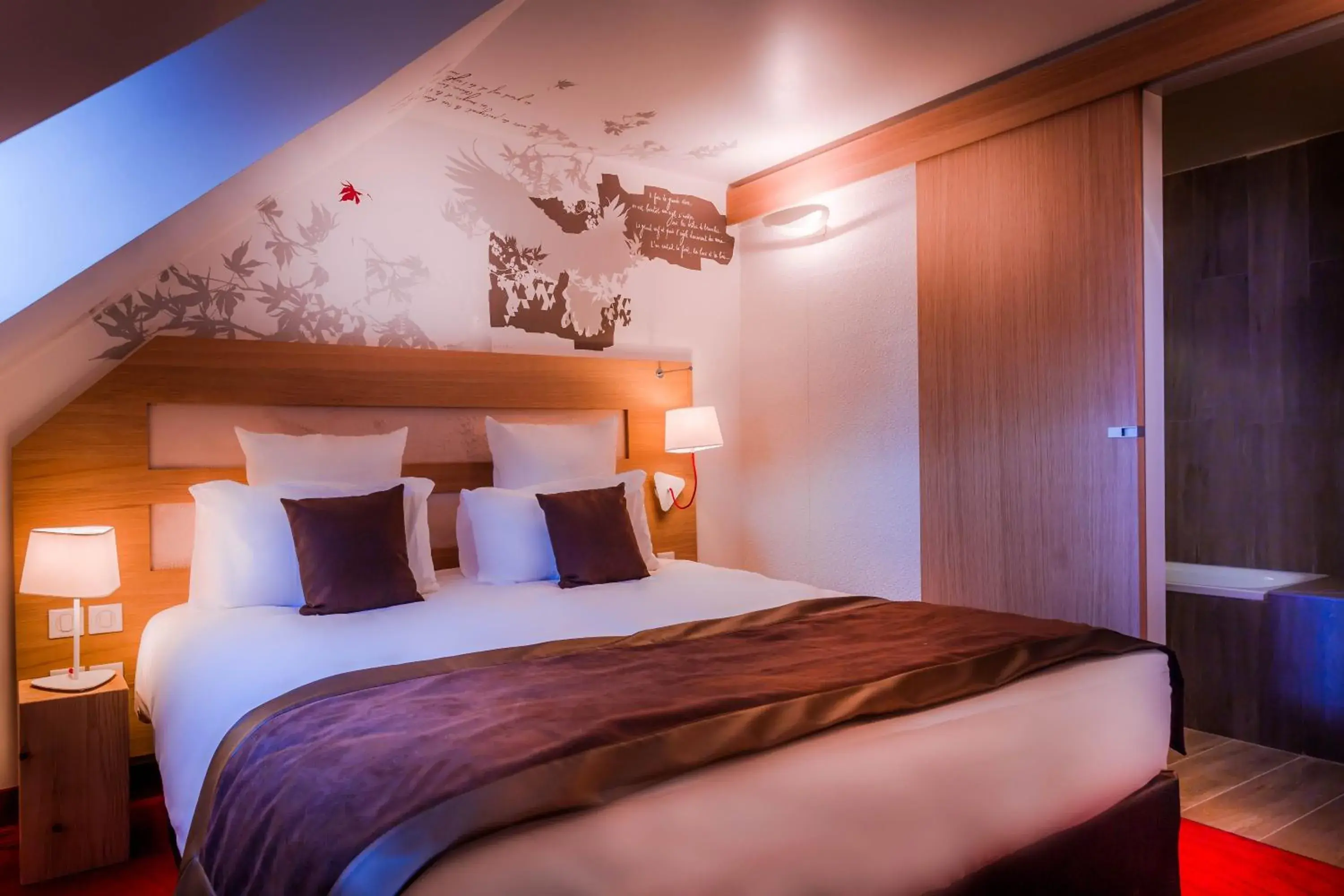 Classic Double Room in Le Grand Aigle Hotel & Spa**** Classic Double Room in Le Grand Aigle Hotel & Spa****