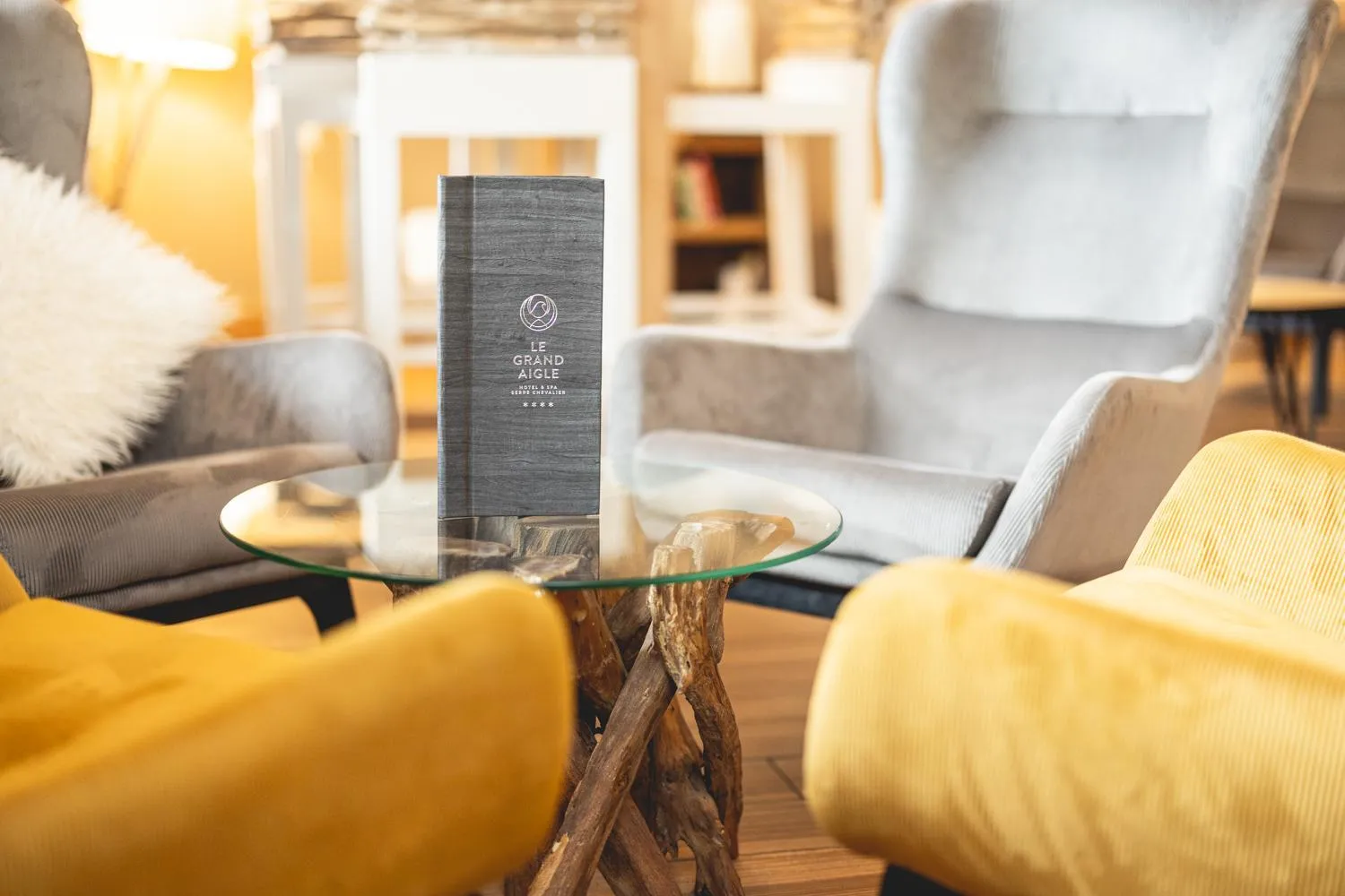 Lounge or bar in Le Grand Aigle Hotel & Spa****