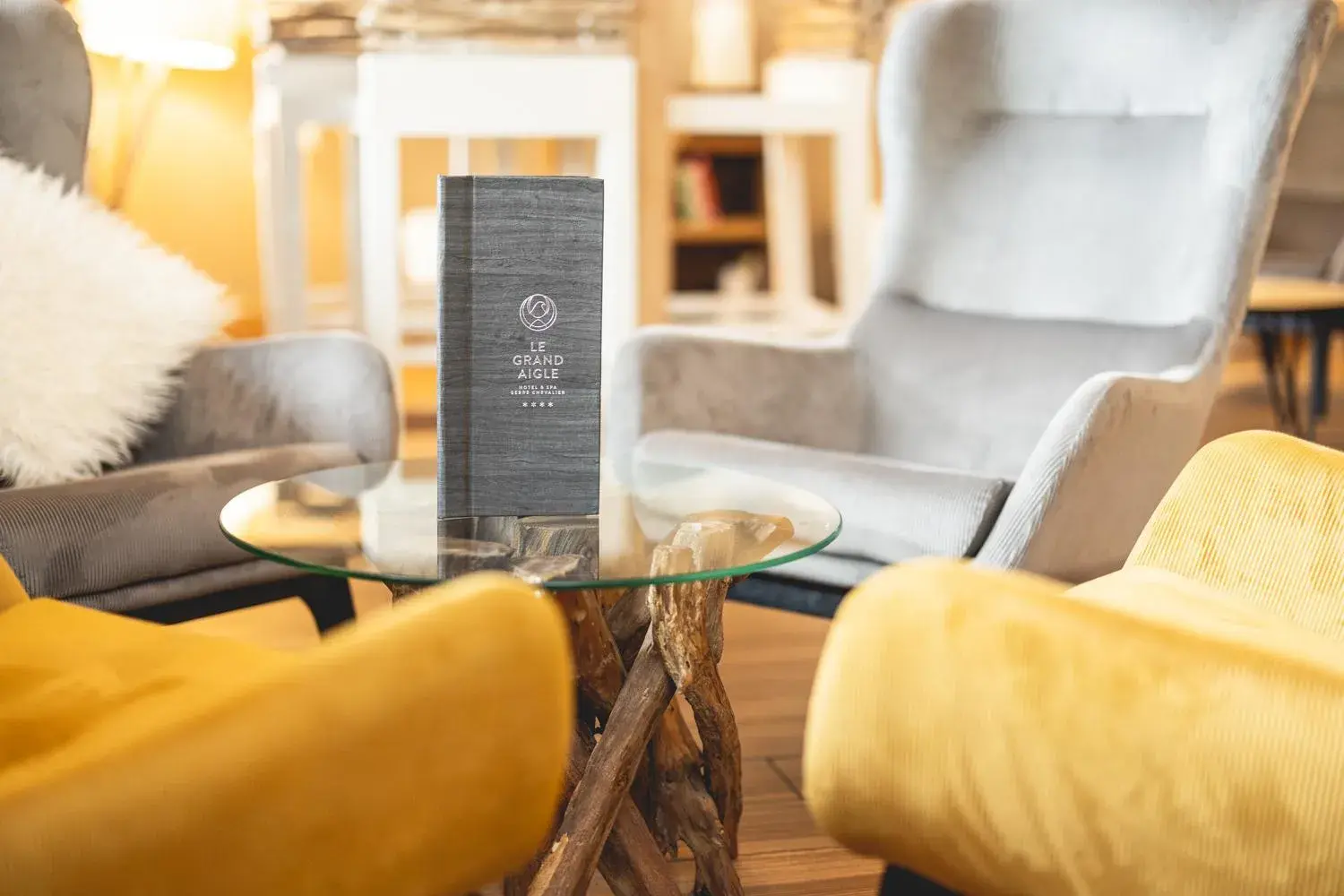 Lounge or bar in Le Grand Aigle Hotel & Spa**** Lounge or bar in Le Grand Aigle Hotel & Spa****