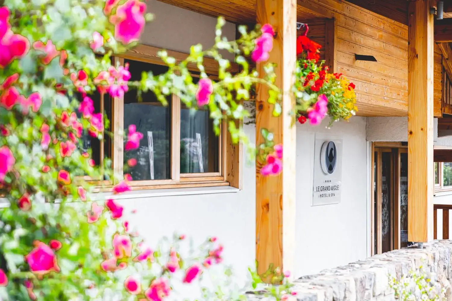 Property building in Le Grand Aigle Hotel & Spa**** Property building in Le Grand Aigle Hotel & Spa****