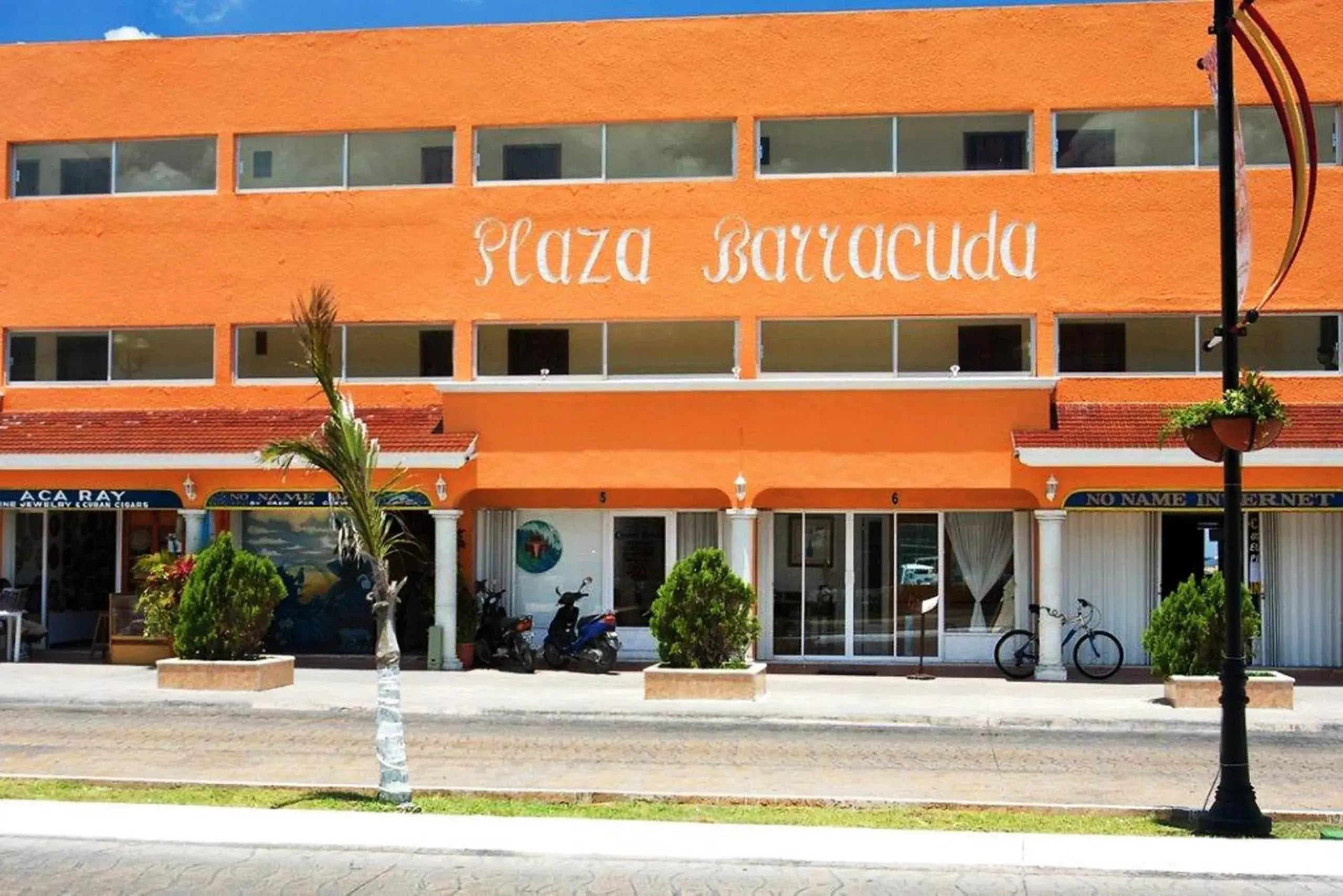 Facade/entrance in Hotel Barracuda Facade/entrance in Hotel Barracuda