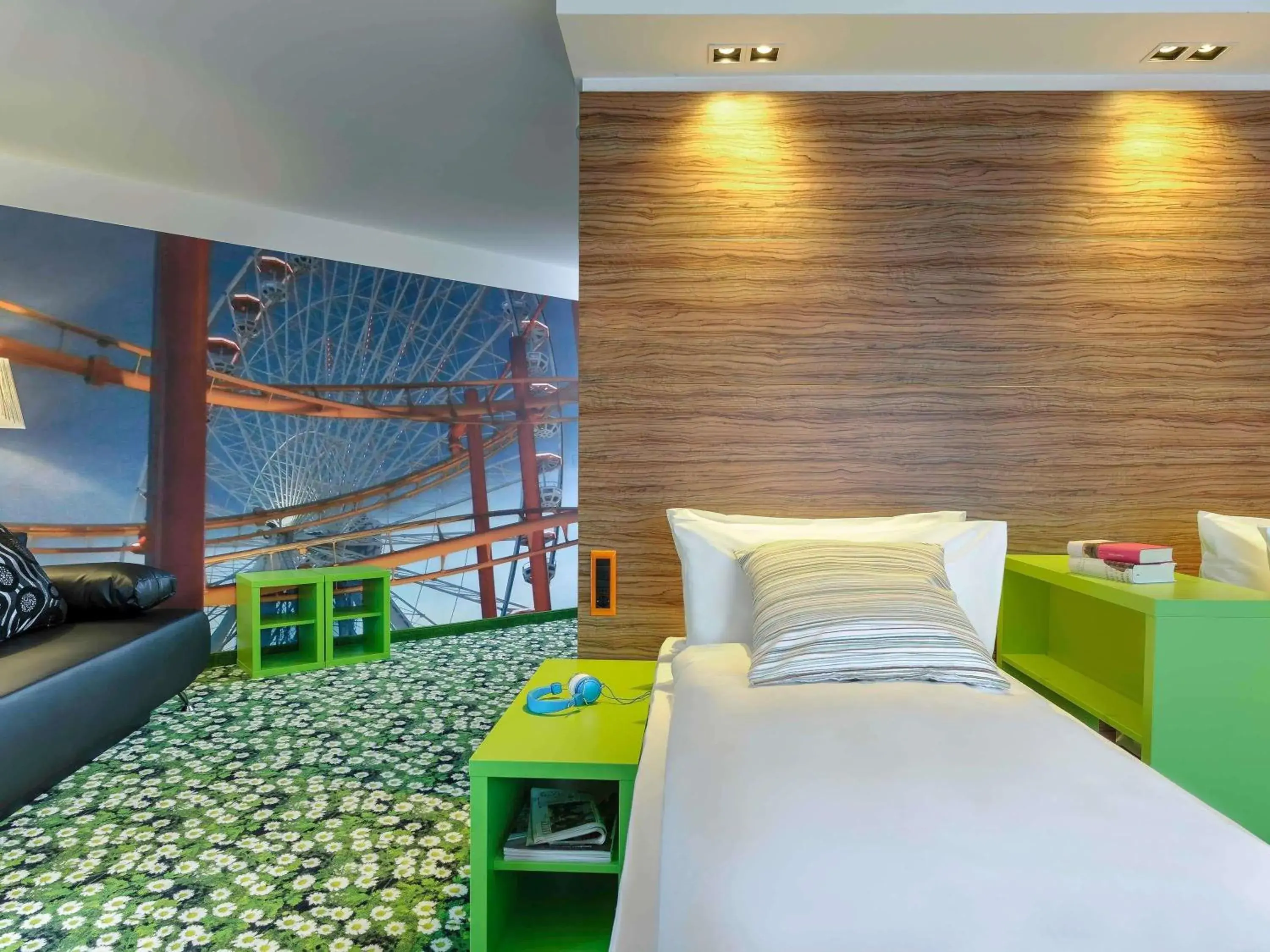 Bedroom, Bed in Ibis Styles Wien City Bedroom, Bed in Ibis Styles Wien City