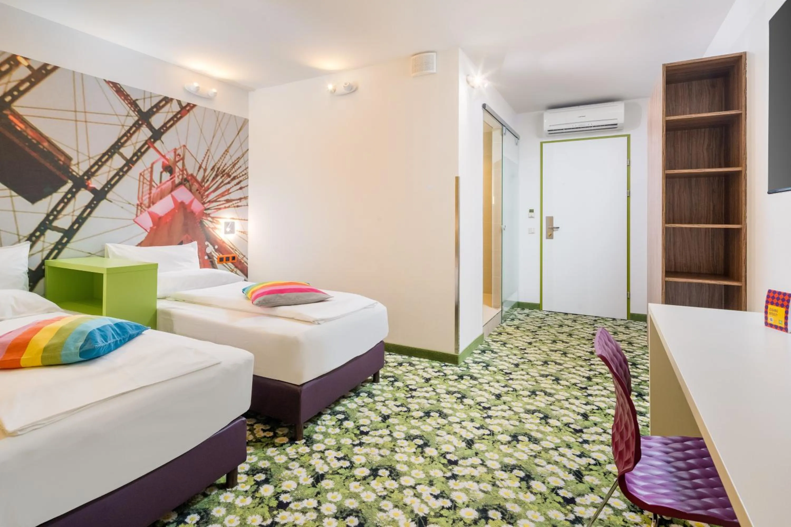 Bedroom, Bed in Ibis Styles Wien City
