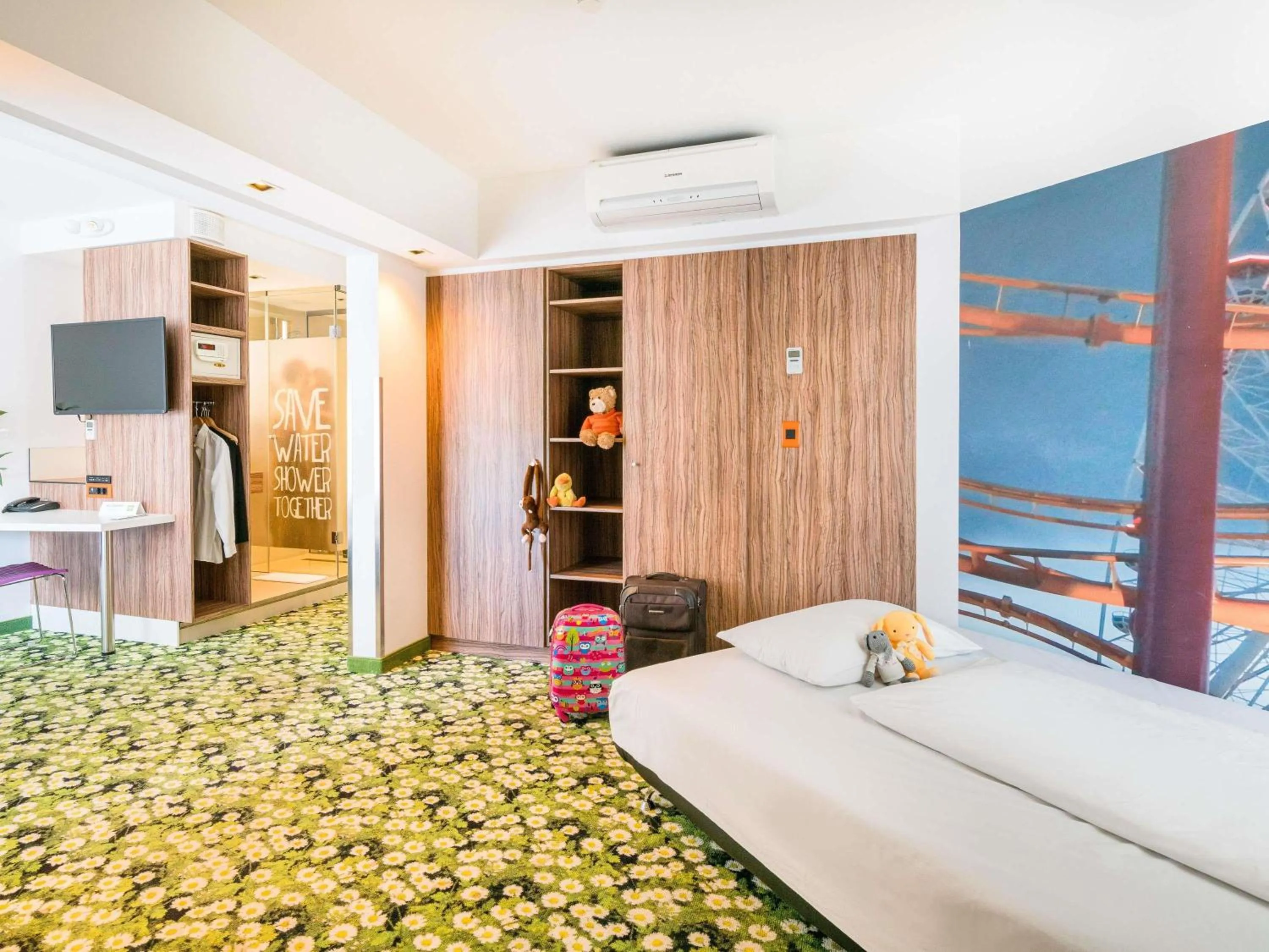 Bedroom, Bed in Ibis Styles Wien City