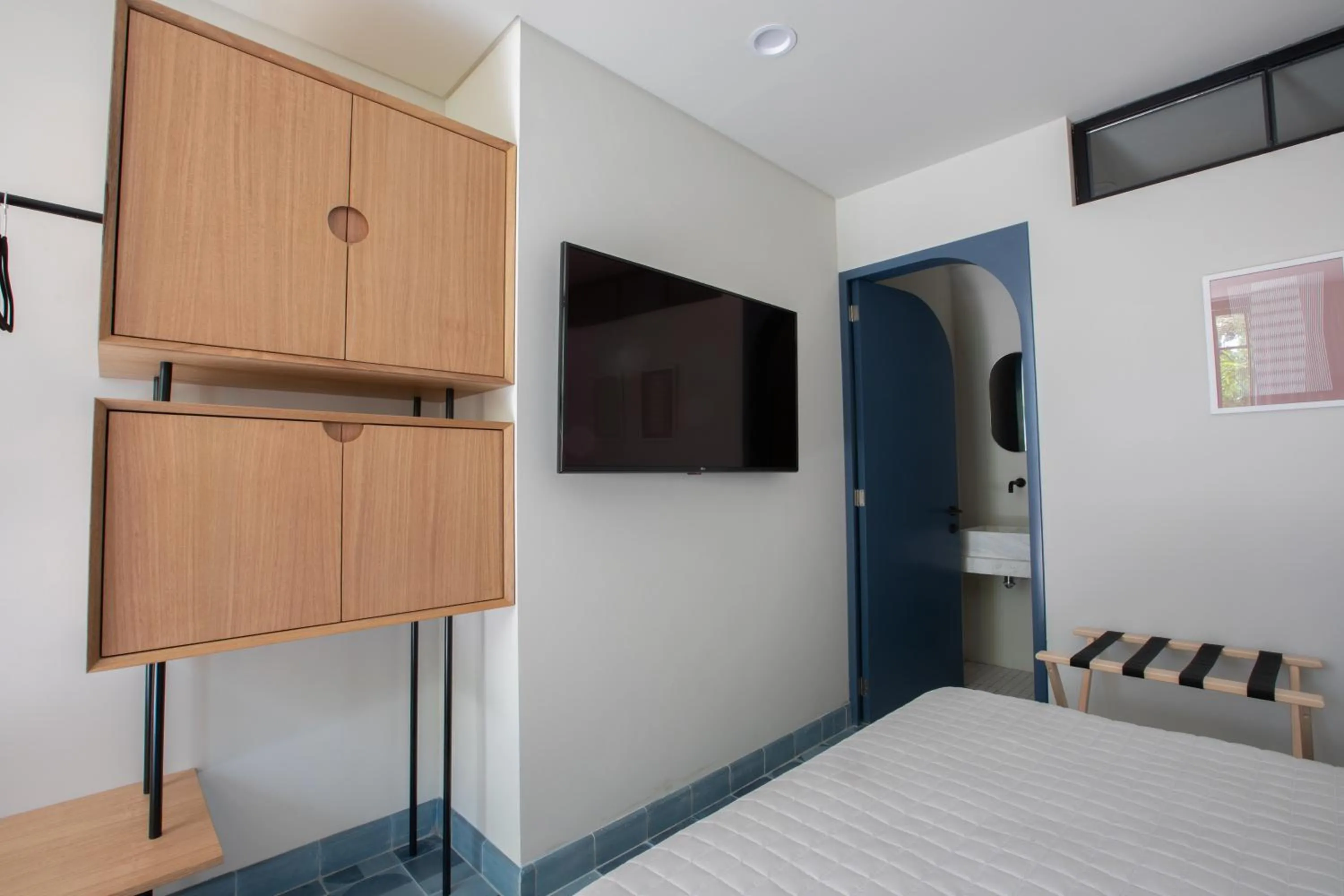 Bed in Casa Ixaya by Barrio México