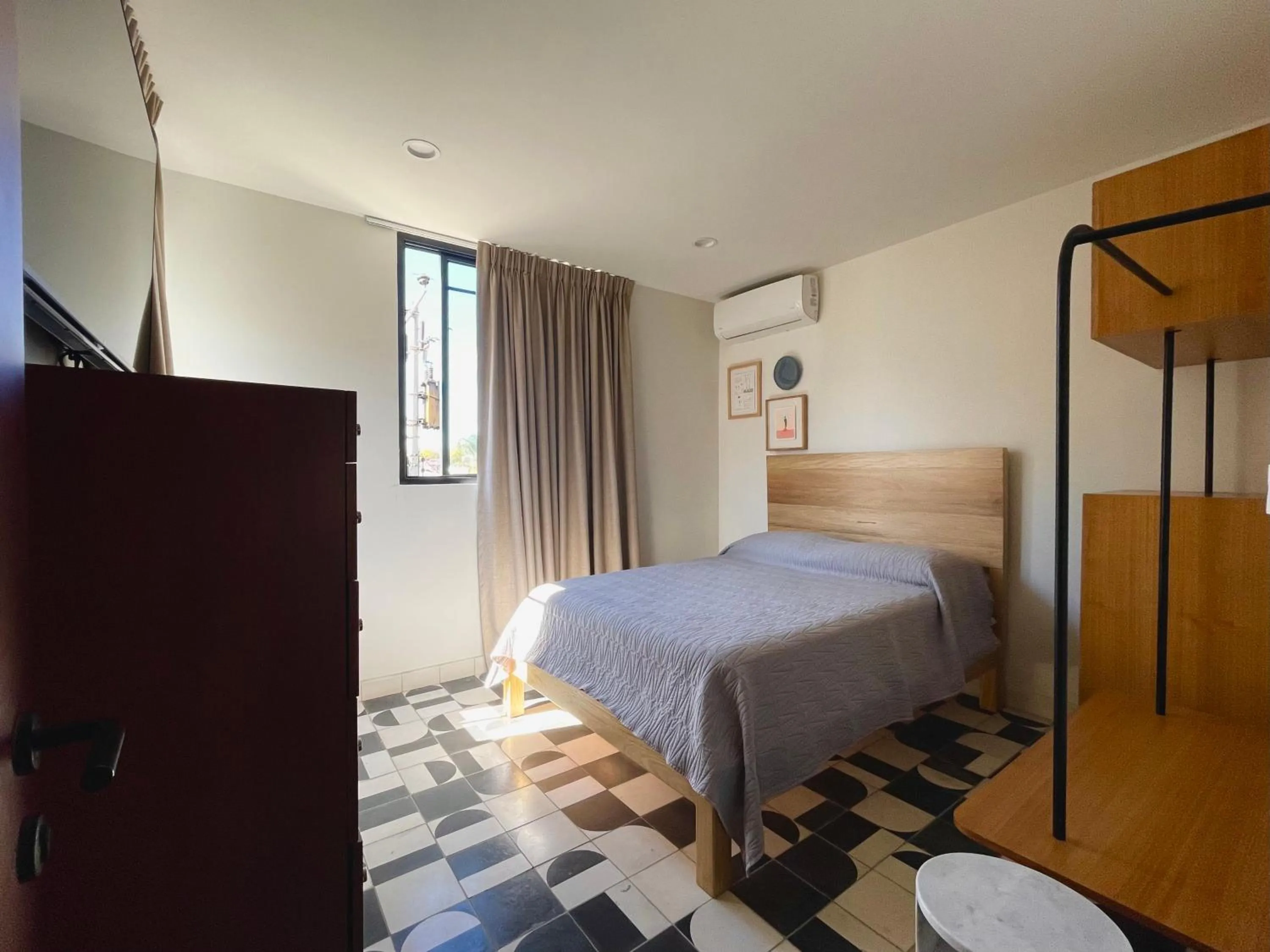 Bed in Casa Ixaya by Barrio México