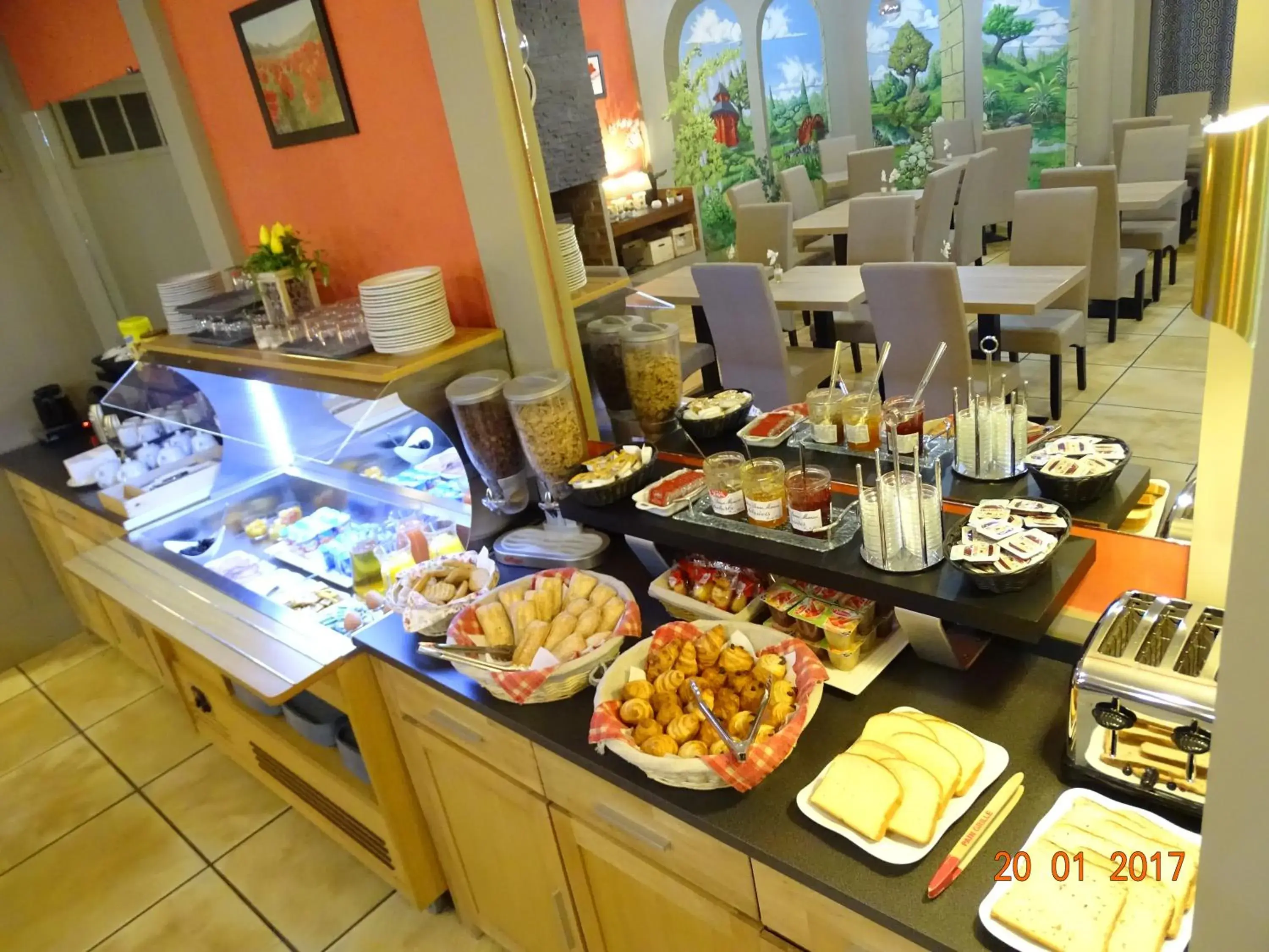 Buffet breakfast in Sure Hotel by Best Western Angouleme Buffet breakfast in Sure Hotel by Best Western Angouleme
