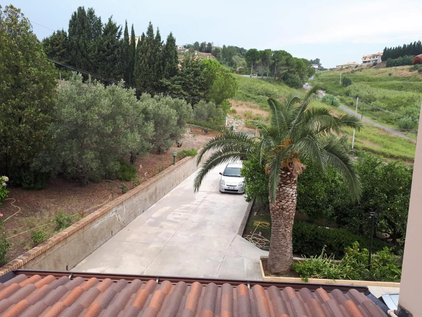 Garden view in B&B La Collina Dei Poeti