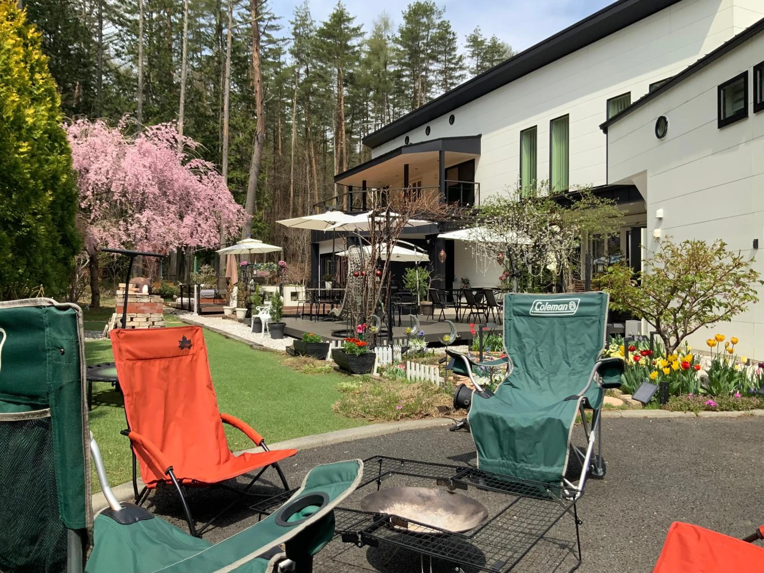Garden in Kakureyado Fujikawaguchiko