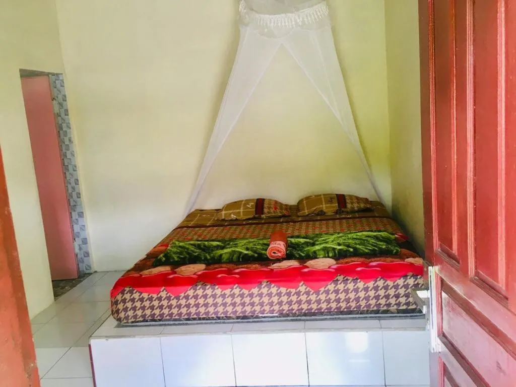 Bed in Sahnan Guest House