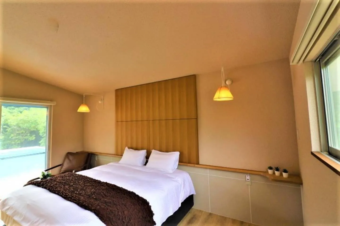 Bed in Villa Del Mar Nosoko