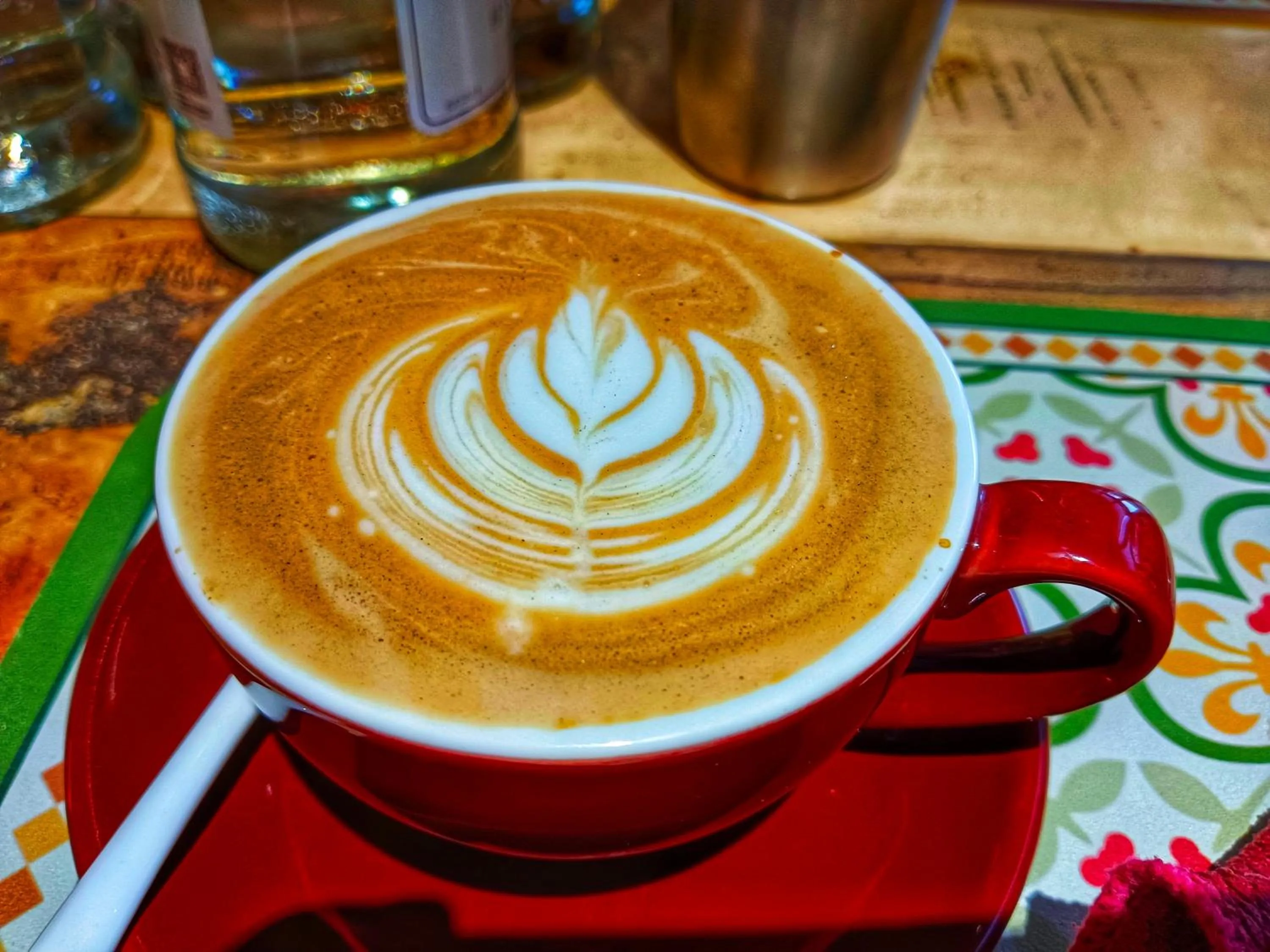 Coffee/tea facilities in New Dap Hostel (in Grape Town)