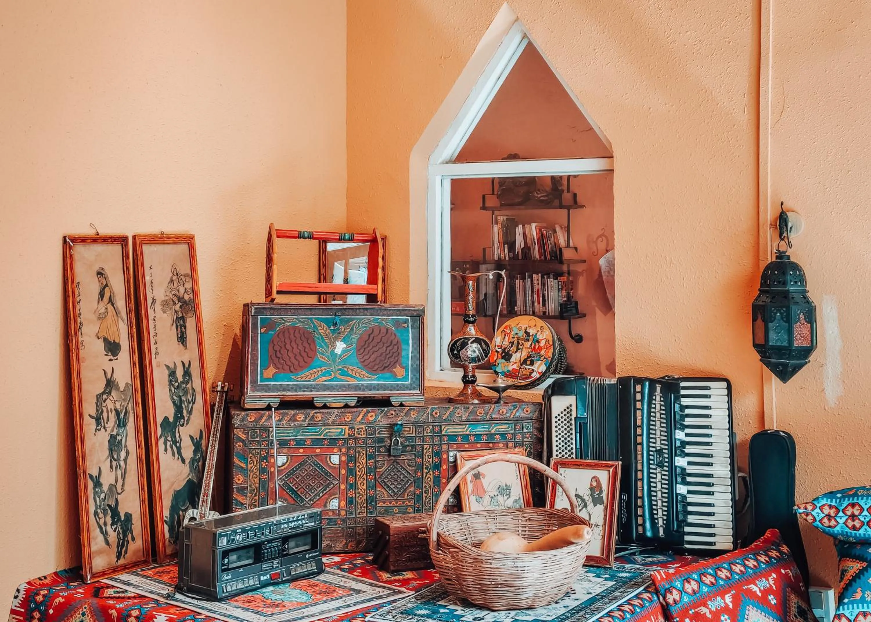 Coffee/tea facilities in New Dap Hostel (in Grape Town)