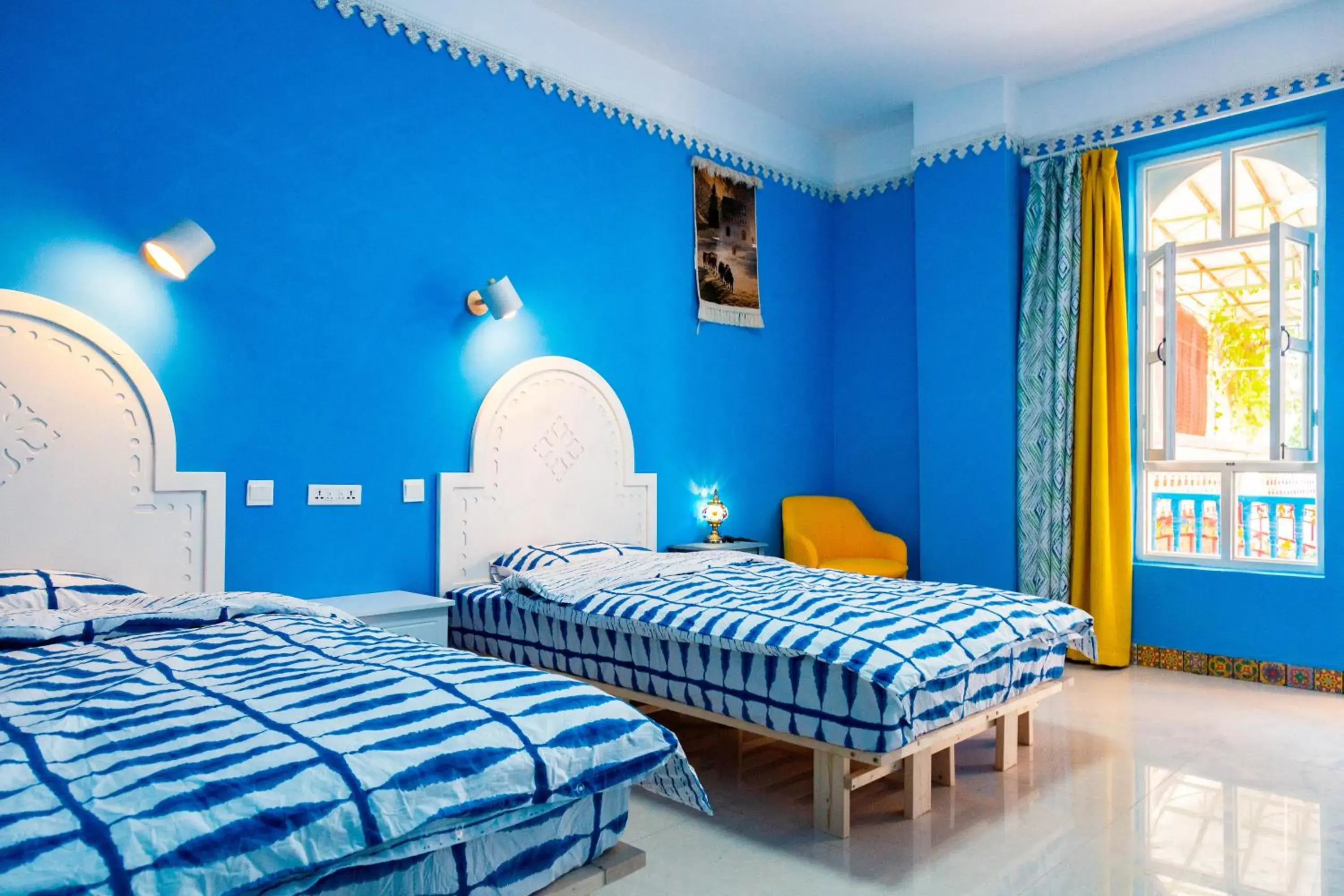 Twin Room in New Dap Hostel (in Grape Town) Twin Room in New Dap Hostel (in Grape Town)