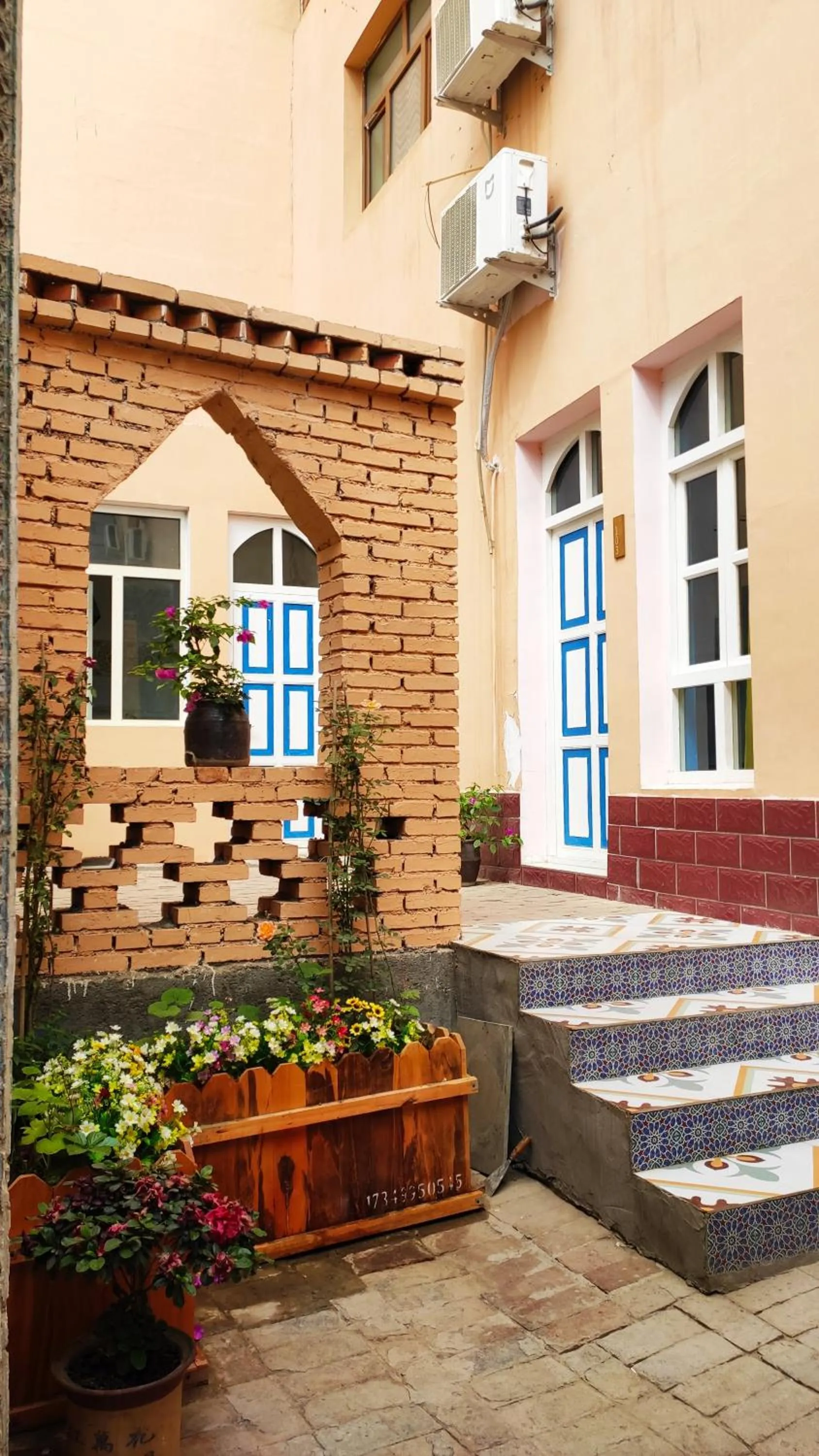 Property building in New Dap Hostel (in Grape Town)