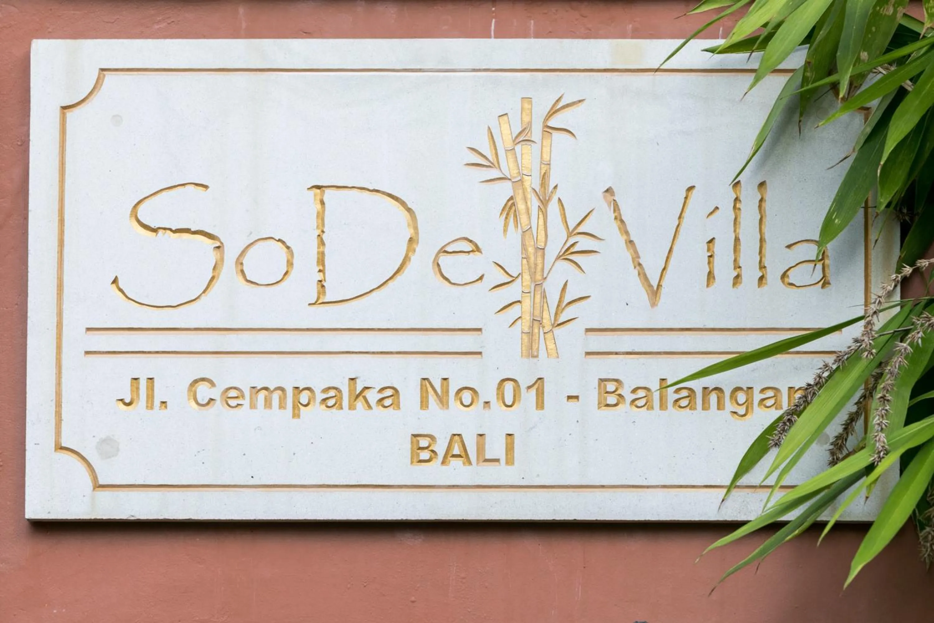 Property logo or sign in Villa SoDe Balangan by Nagisa Bali