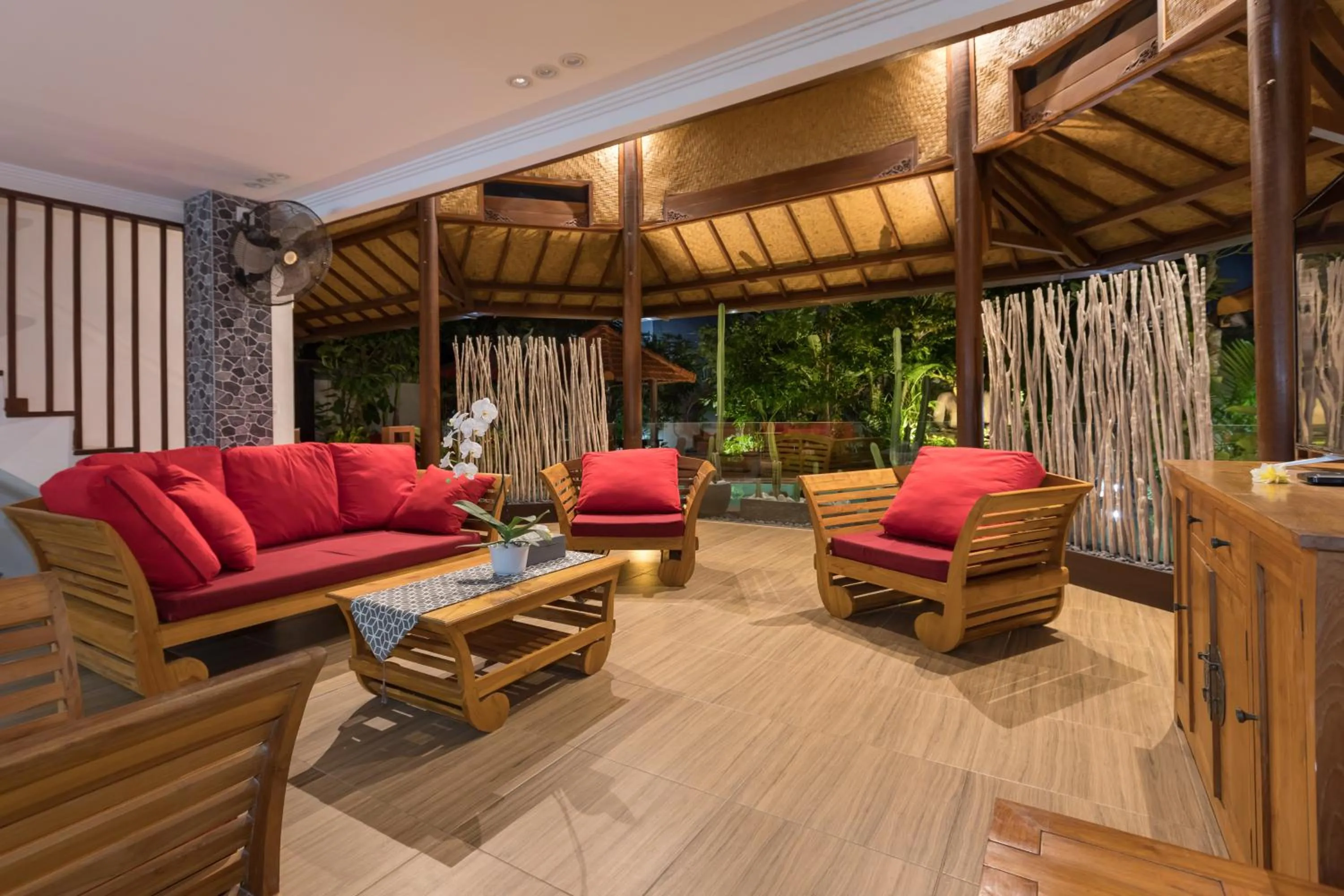Living room in Villa SoDe Balangan by Nagisa Bali